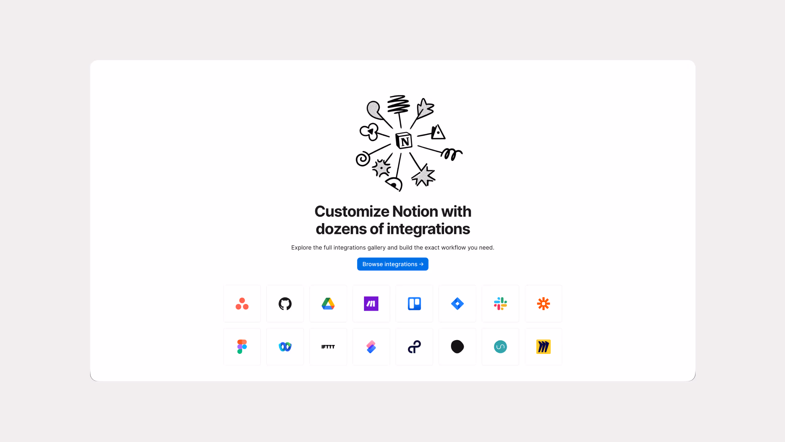 Notion integrations