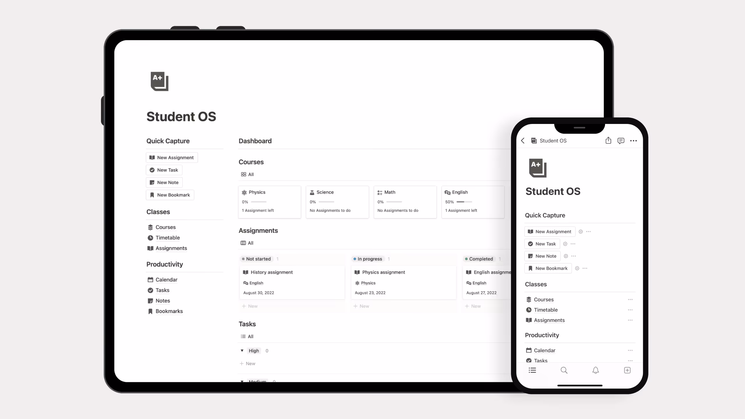 Best Notion Assignment Tracker Templates