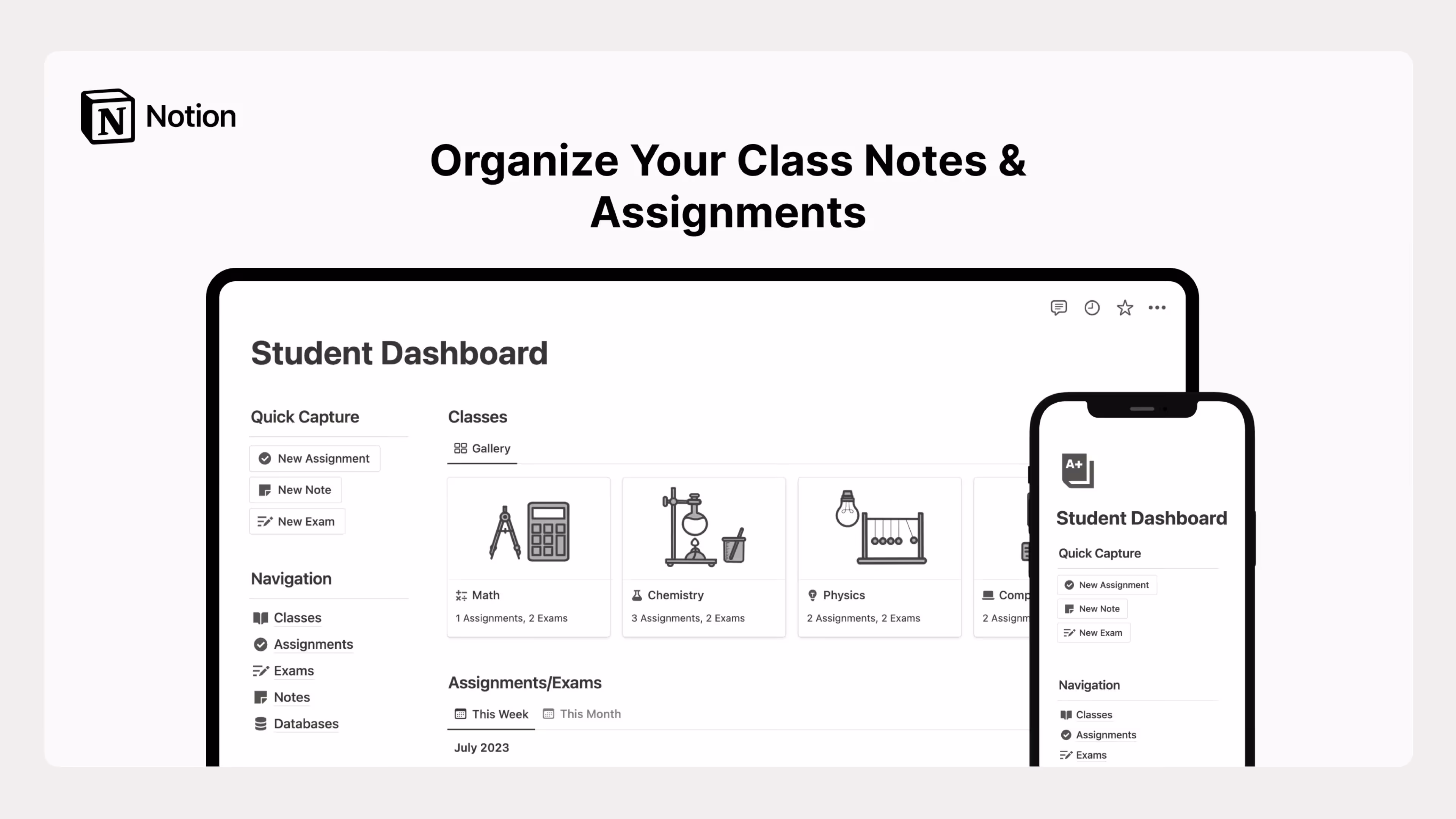 Best Notion Assignment Tracker Templates