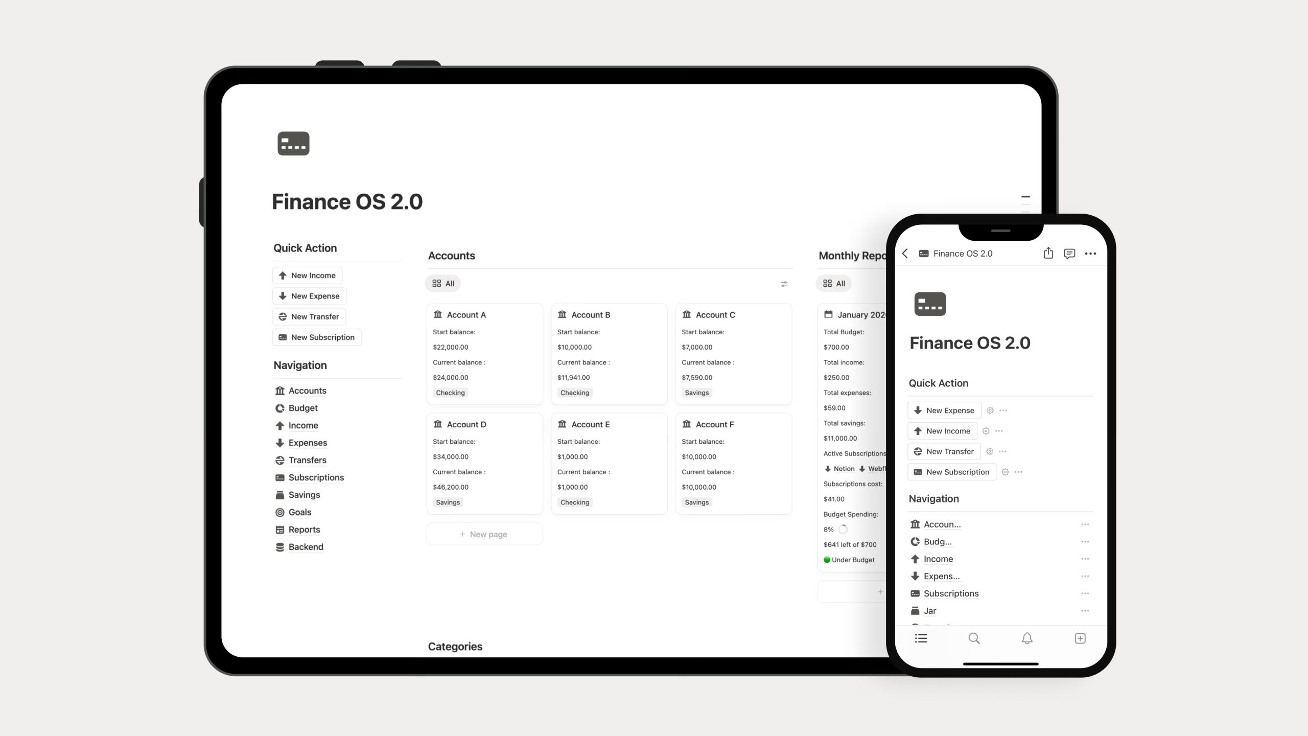Best Notion Finance Templates