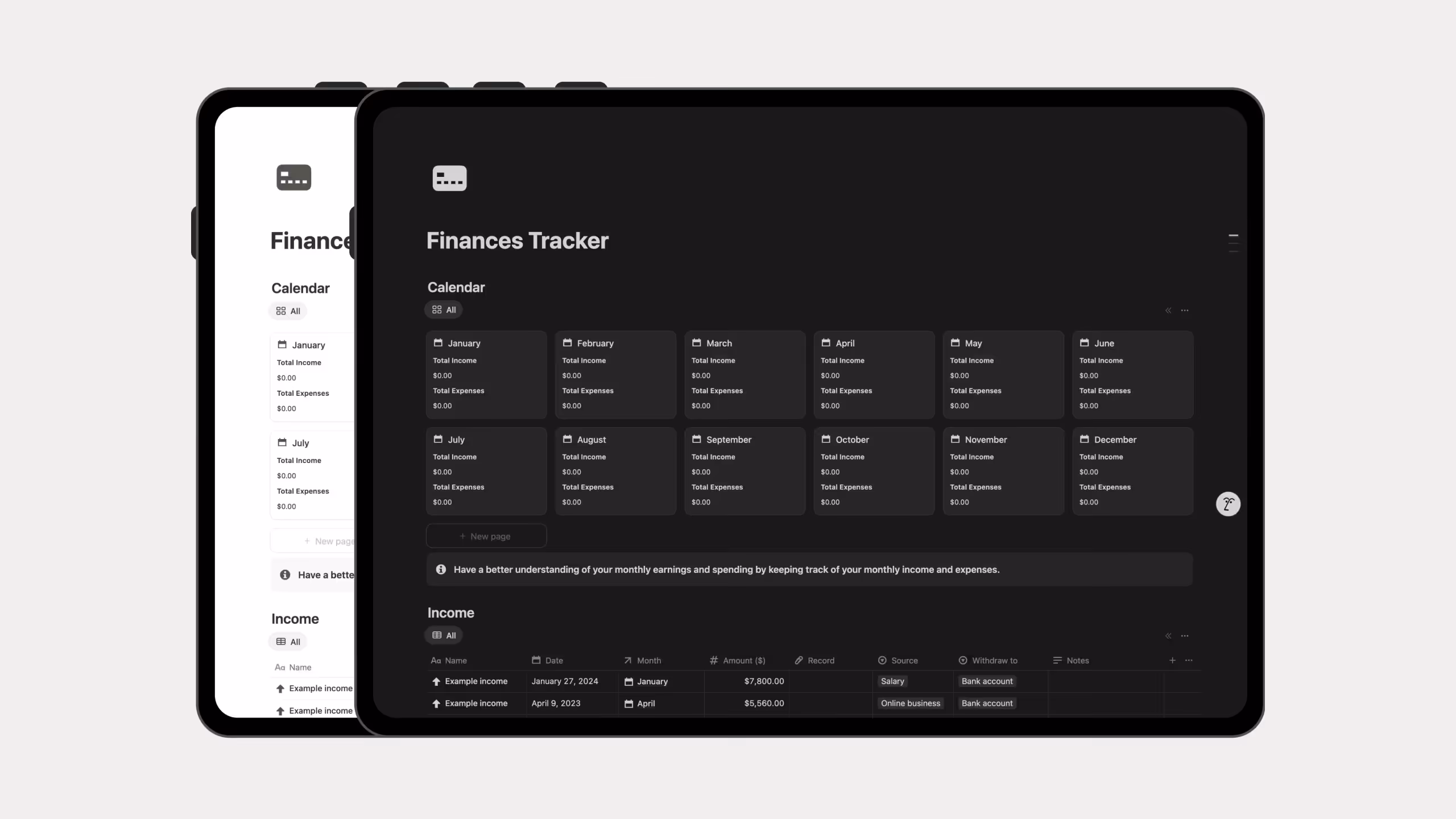 Best Notion Expense Tracker Templates