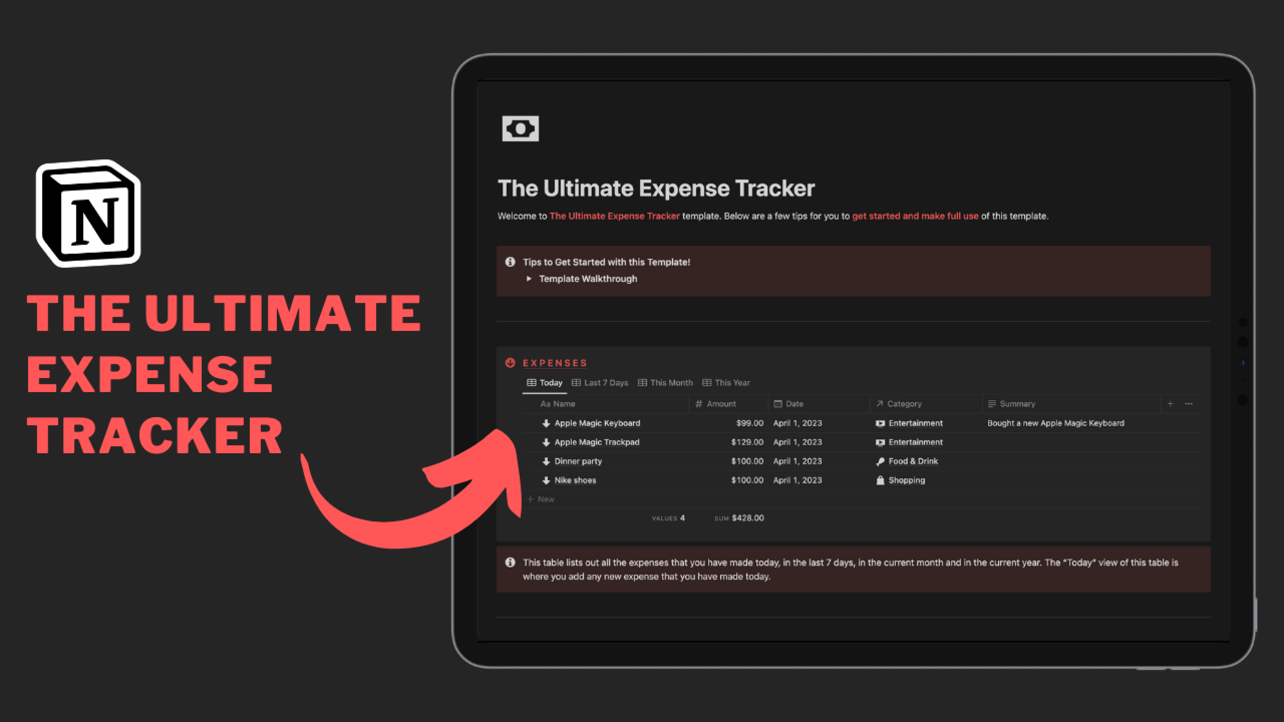 Best Notion Expense Tracker Templates