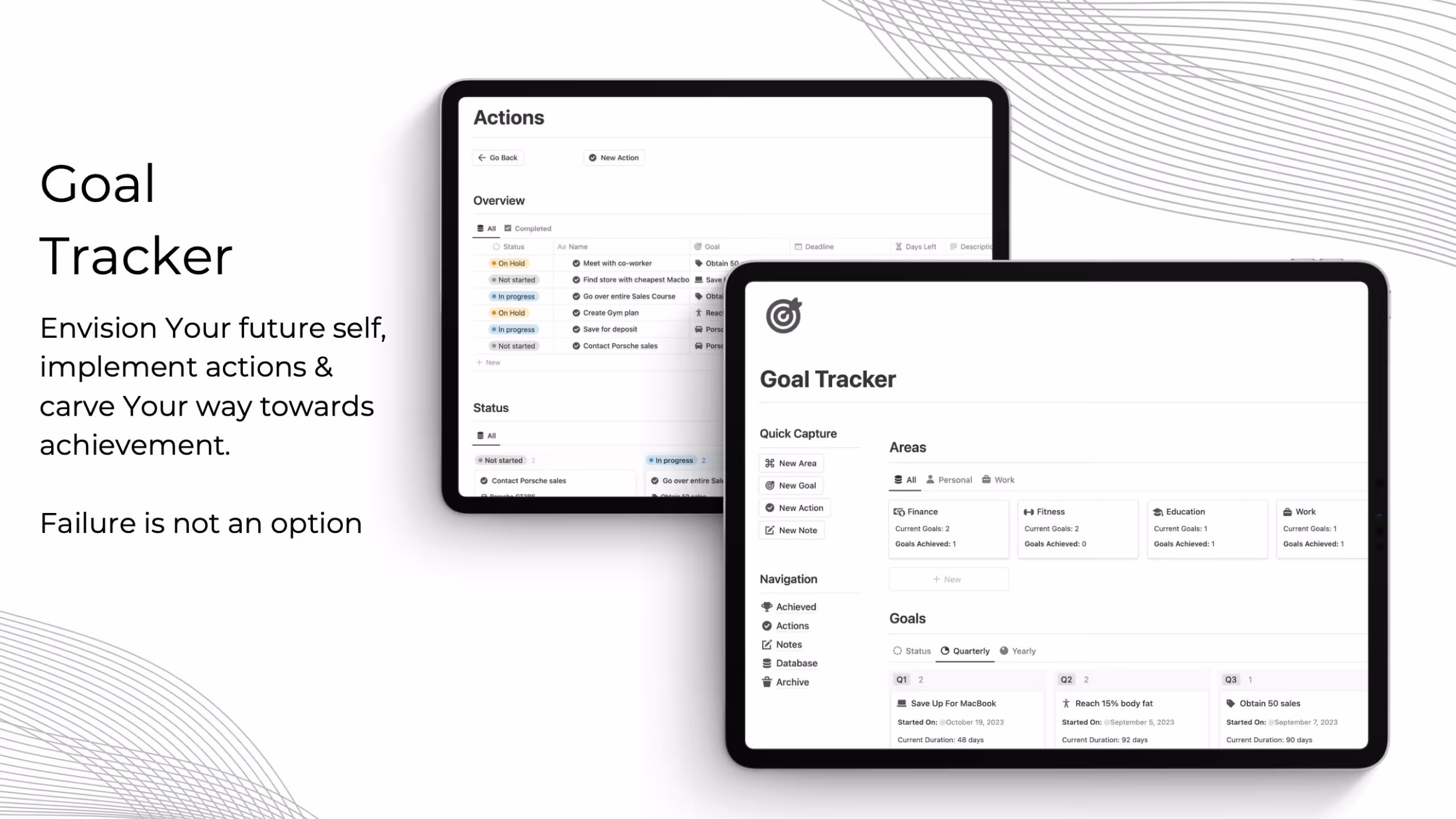 Best Notion Goals Tracker Templates