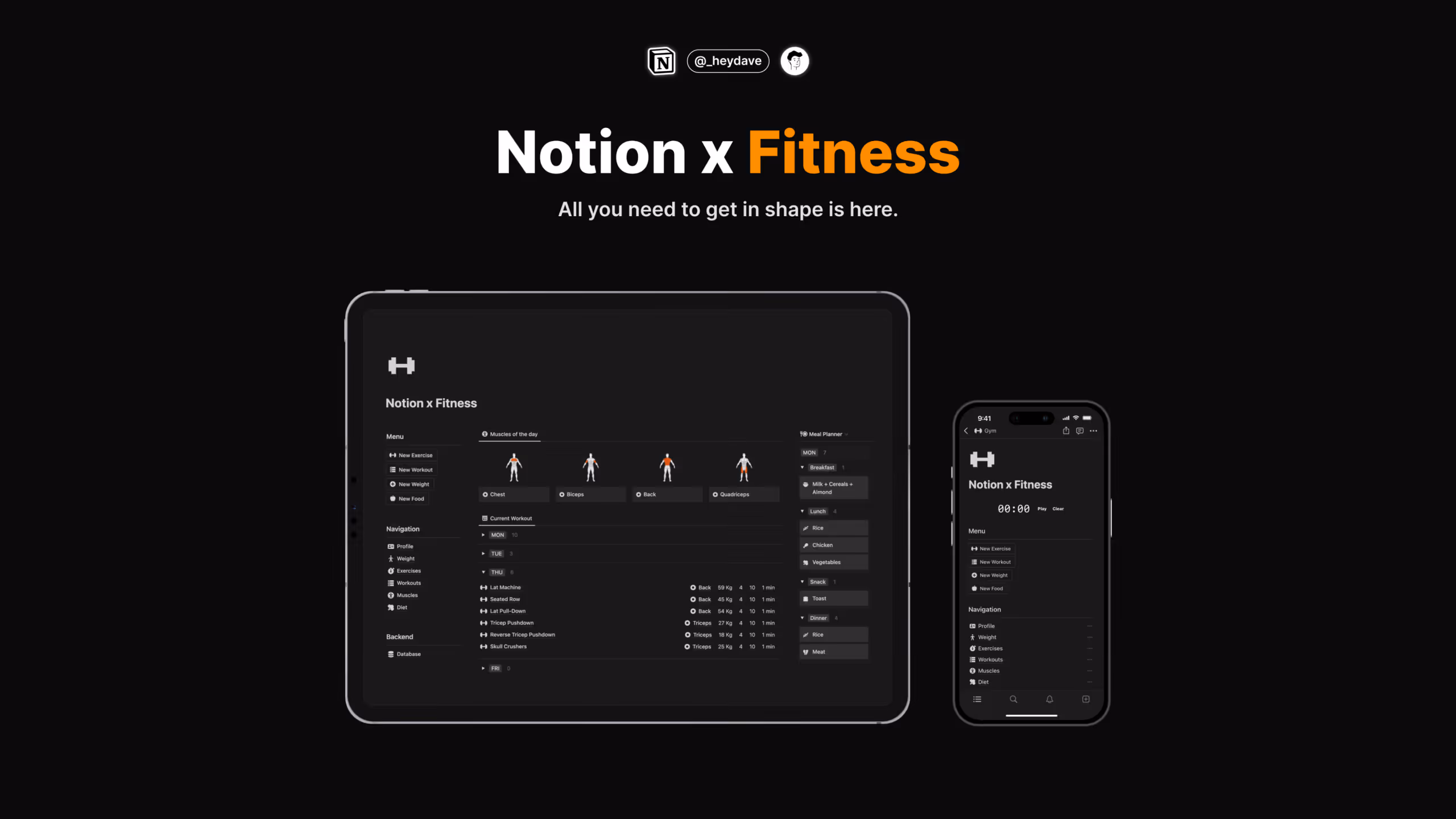 Best Notion Workout Tracker Templates