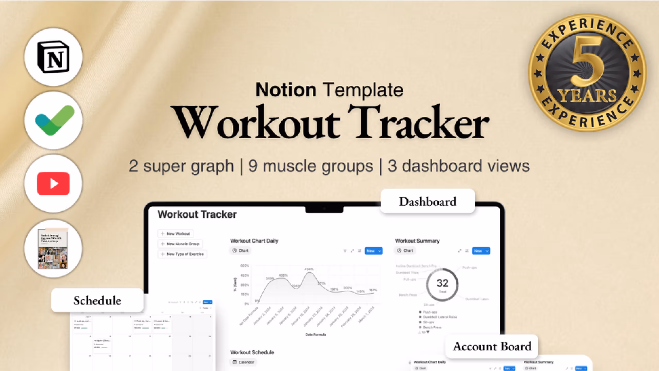 Best Notion Workout Tracker Templates