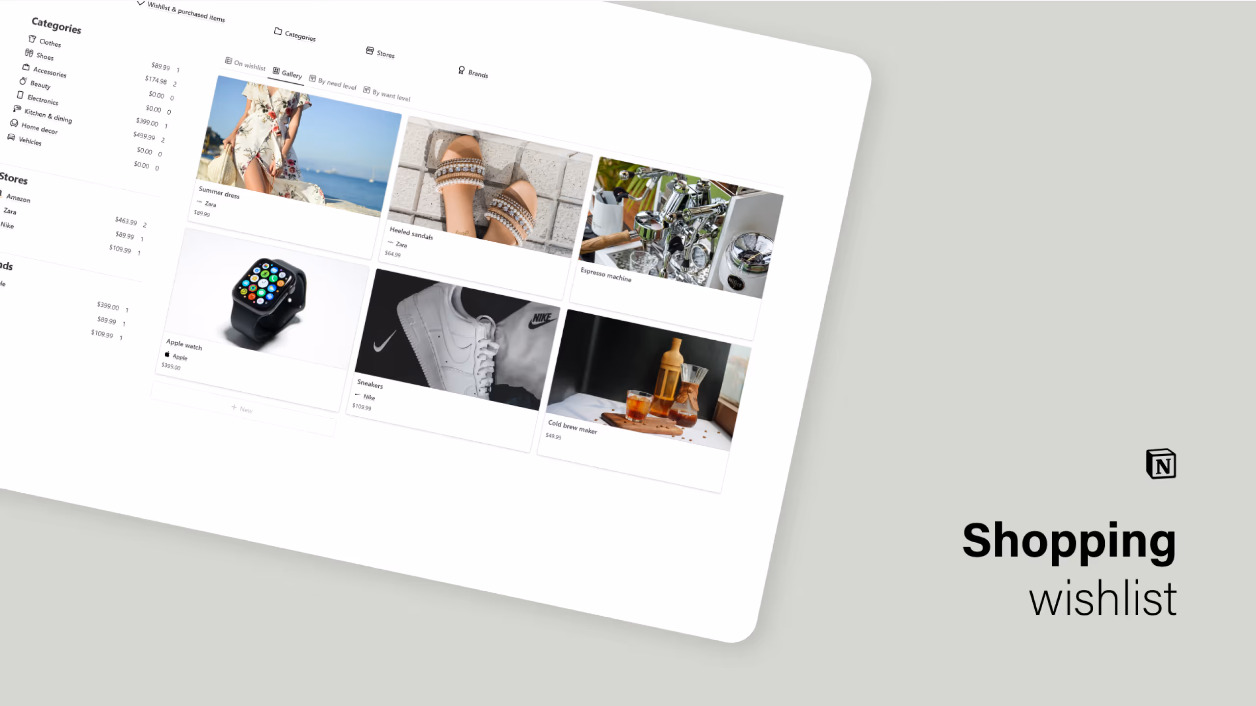 Best Notion Wishlist Templates