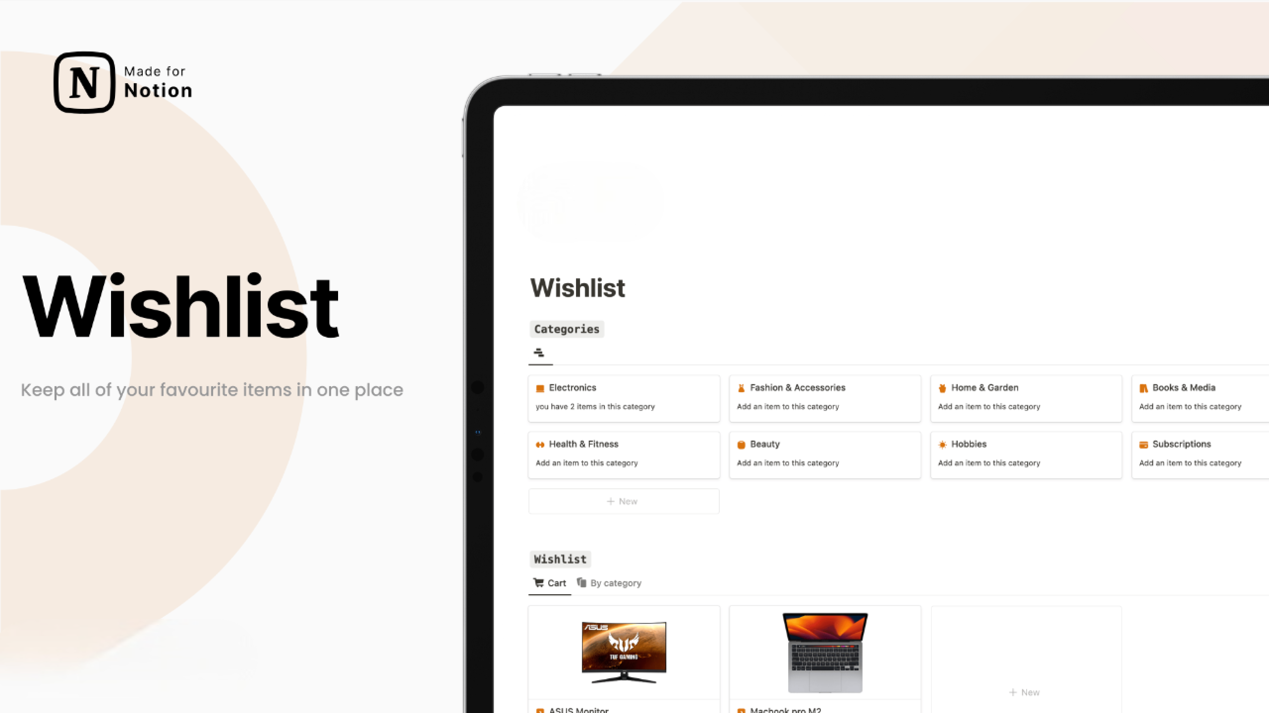 Best Notion Wishlist Templates