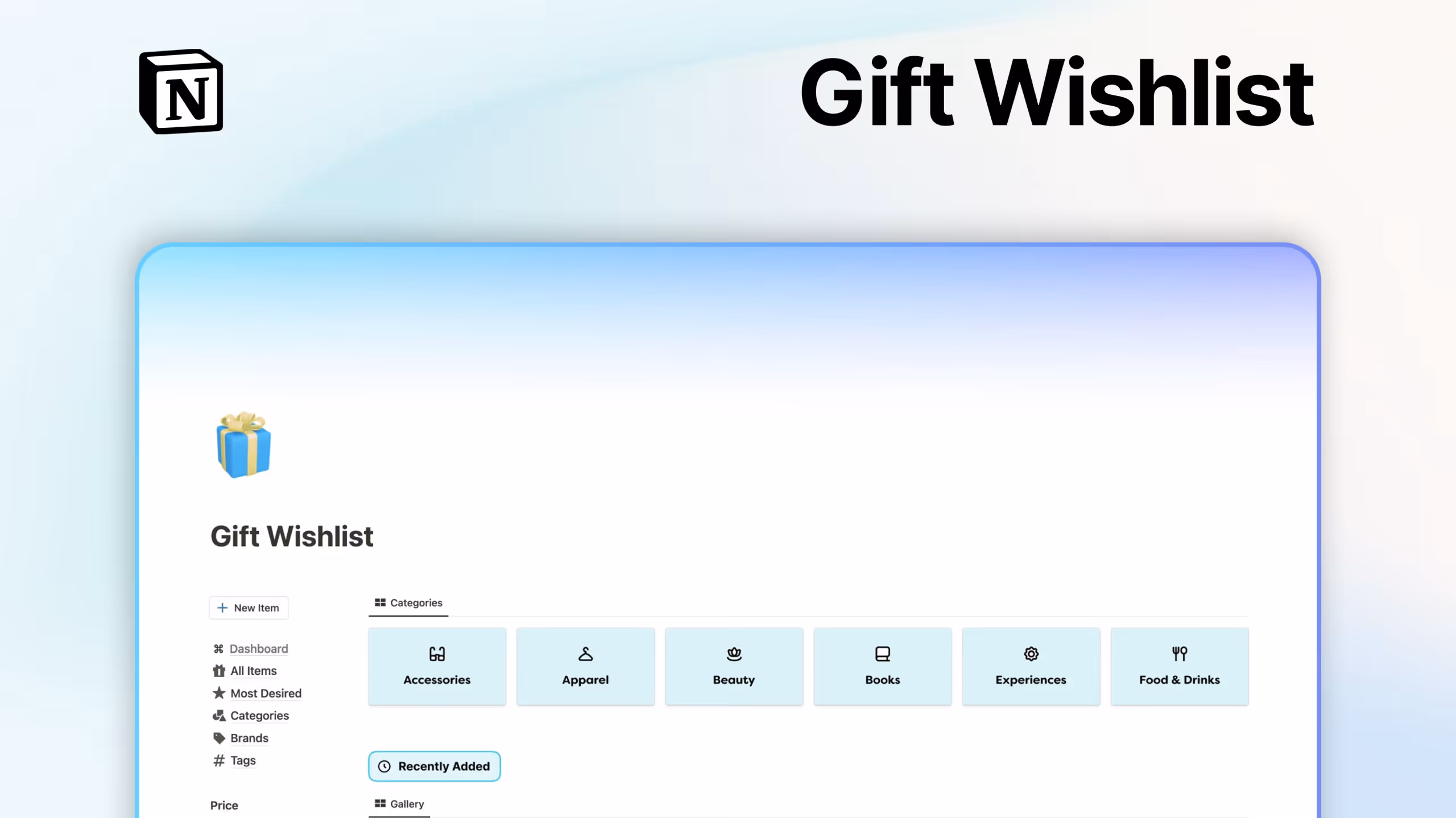 Best Notion Wishlist Templates