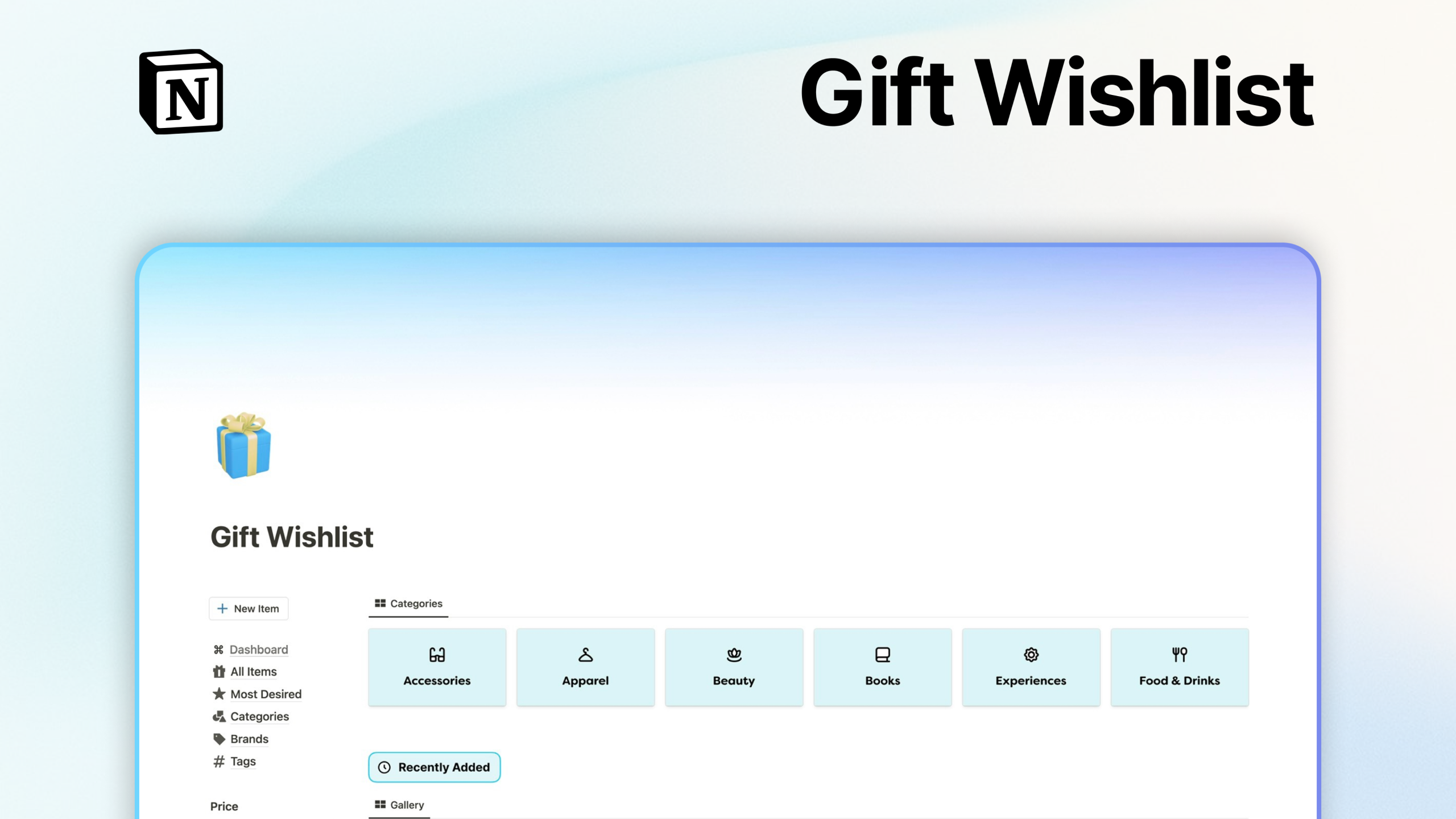Best Notion Wishlist Templates
