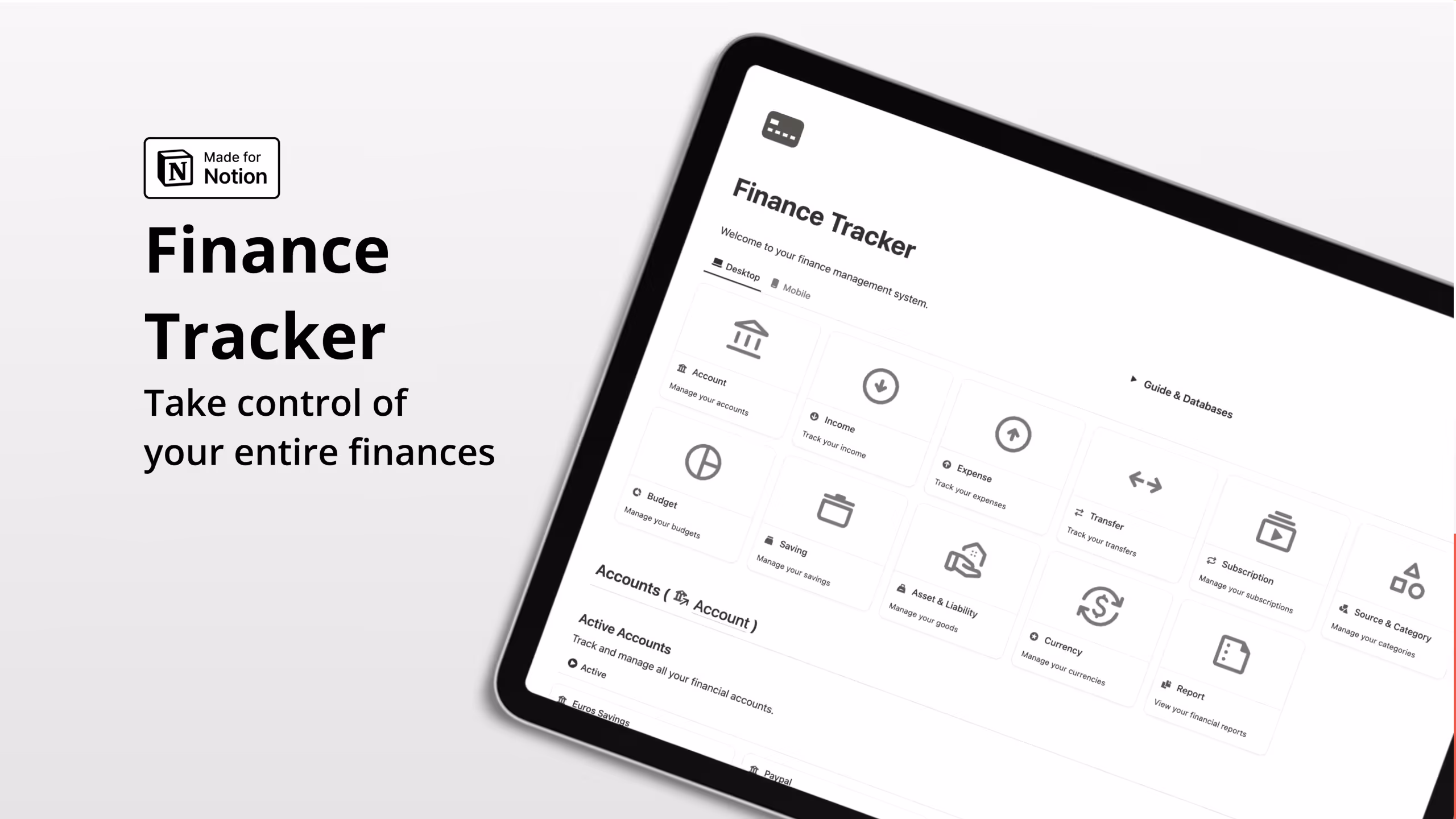 Best Notion Finance Templates