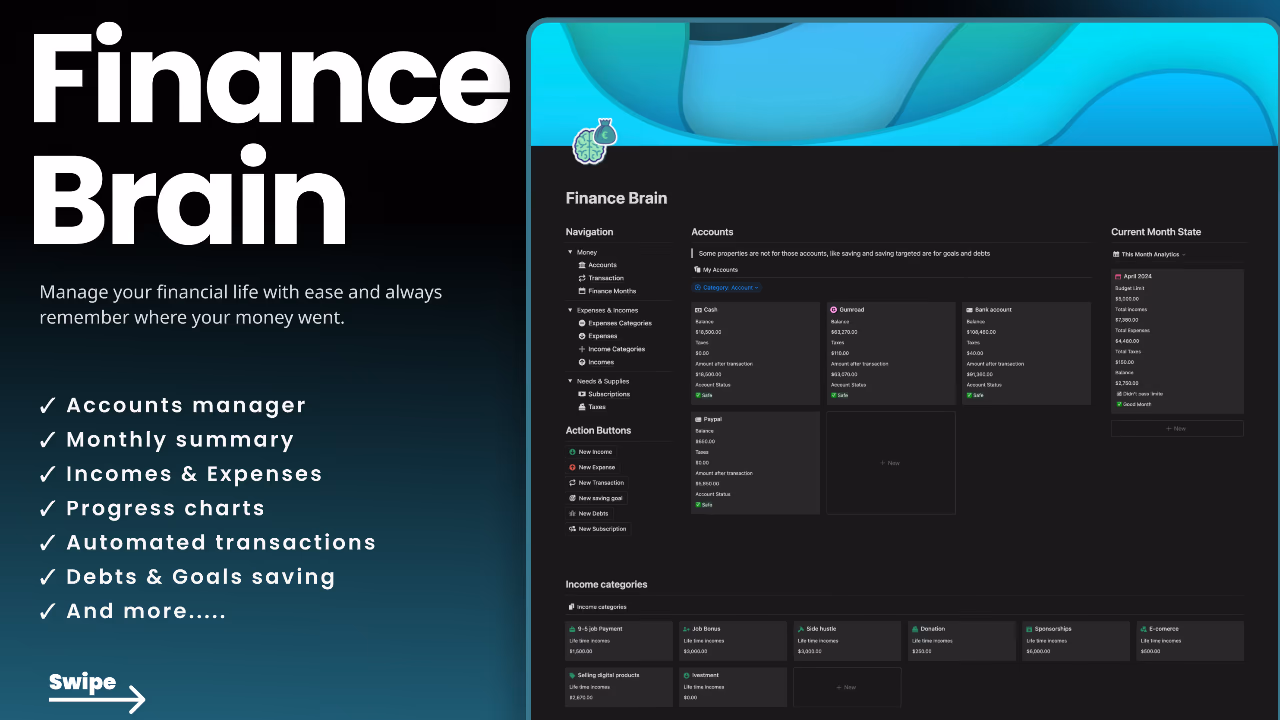 Best Notion Finance Templates