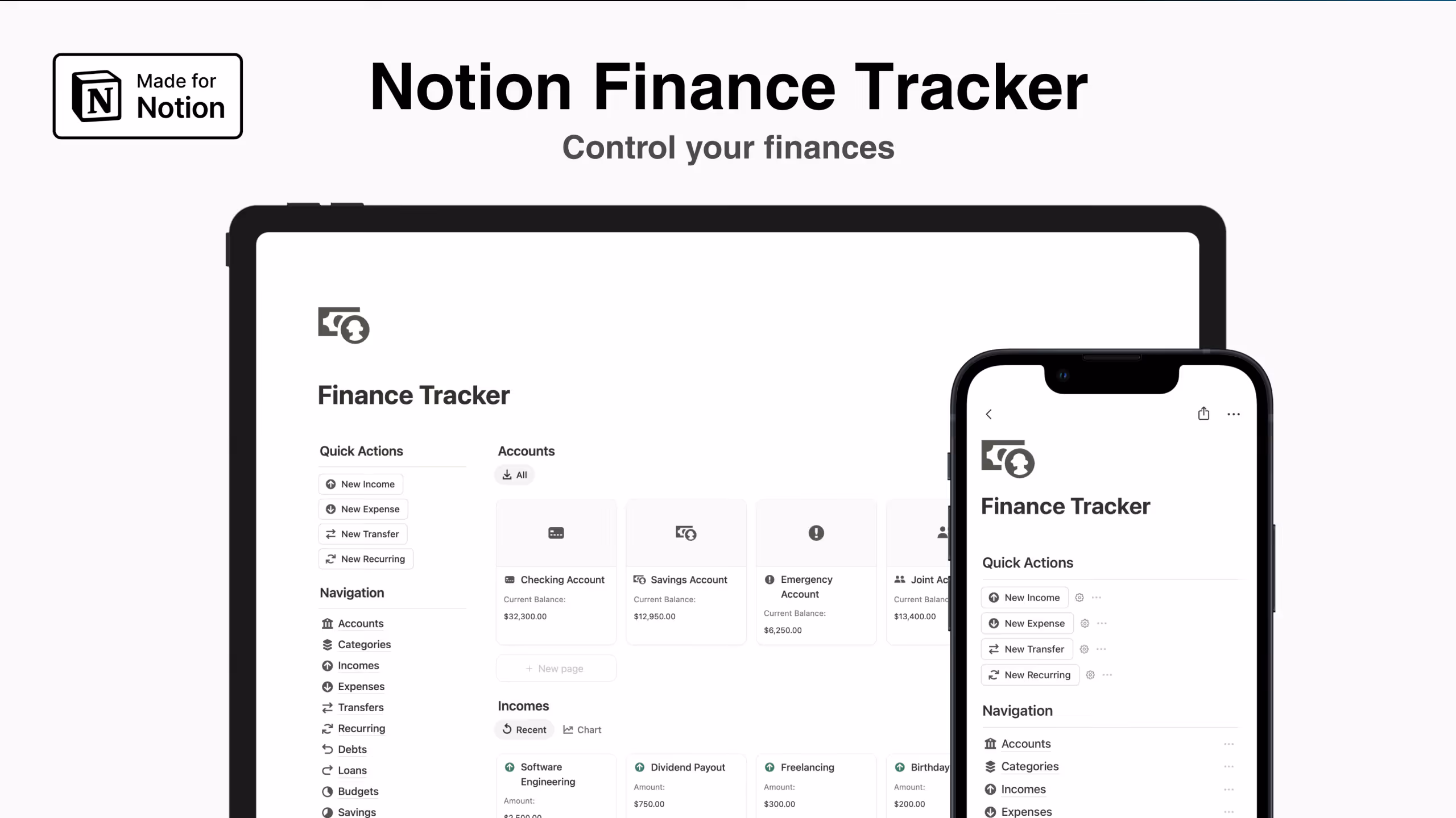 Best Notion Finance Templates