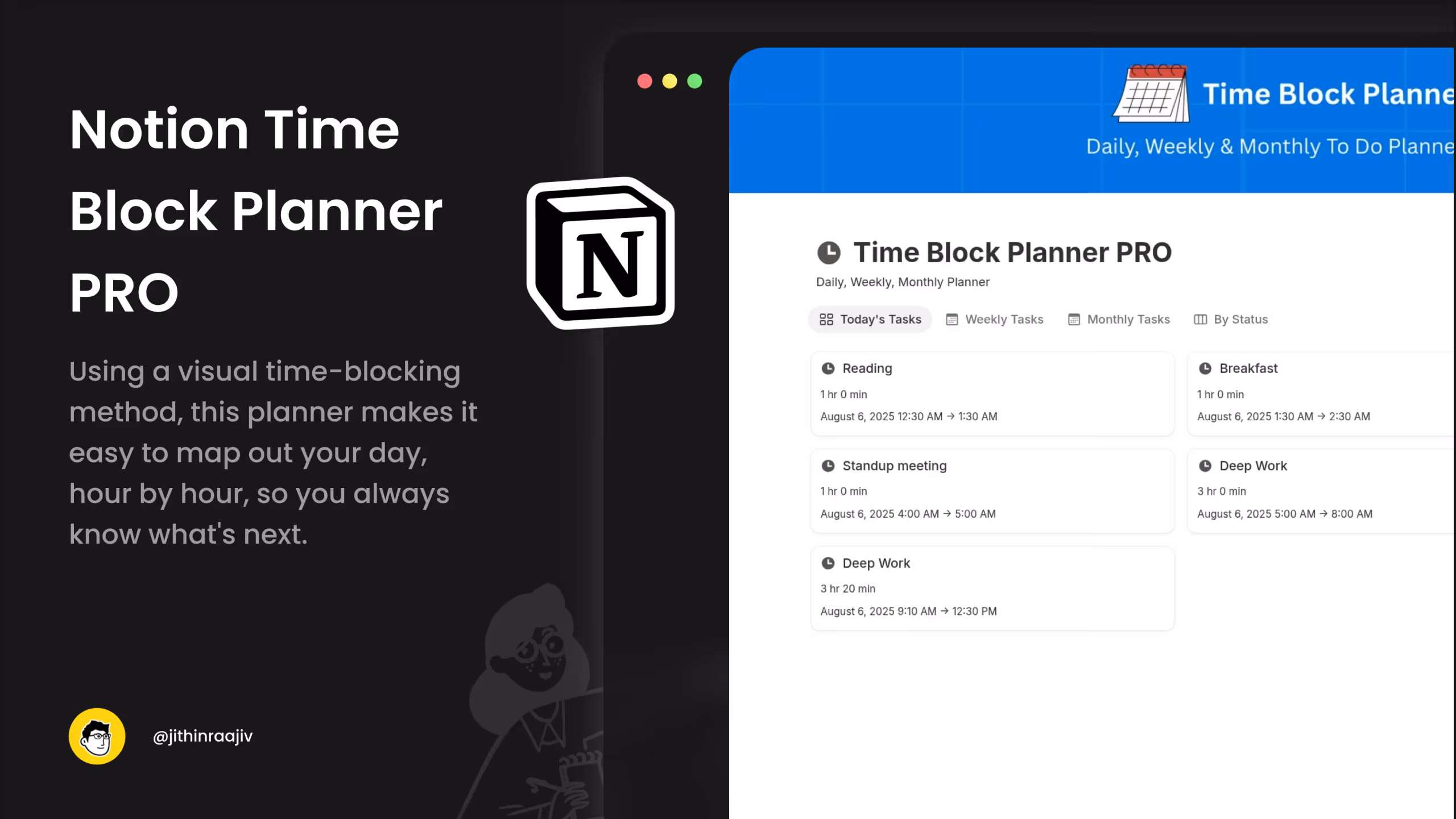 Best Notion Time Blocking Templates
