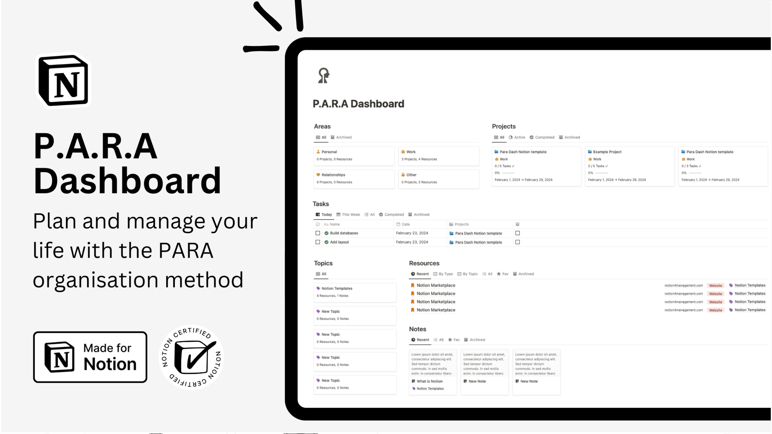 Best Notion PARA Templates