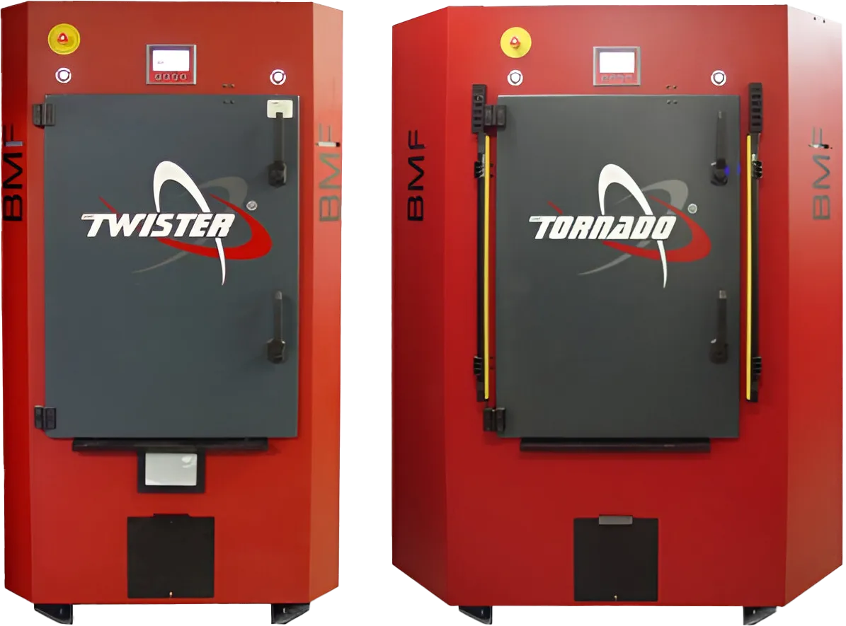 Strahlanlagen Twister und Tornado von BMF GmbH