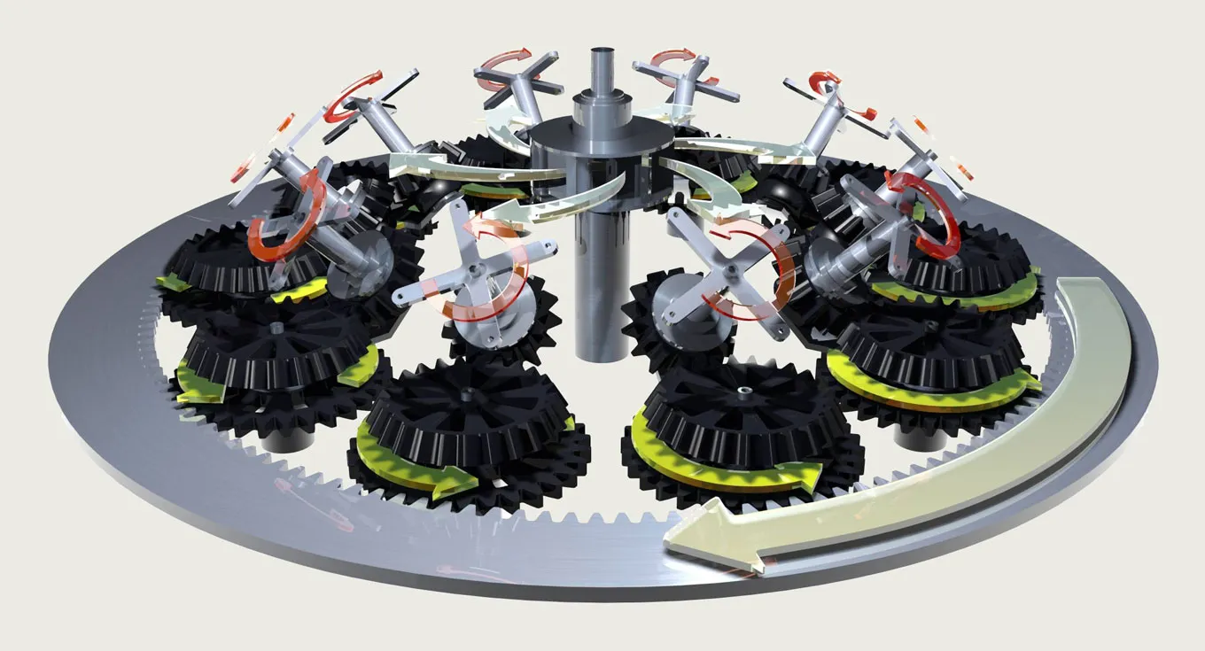 Strahlanlage Twister Schema von BMF GmbH