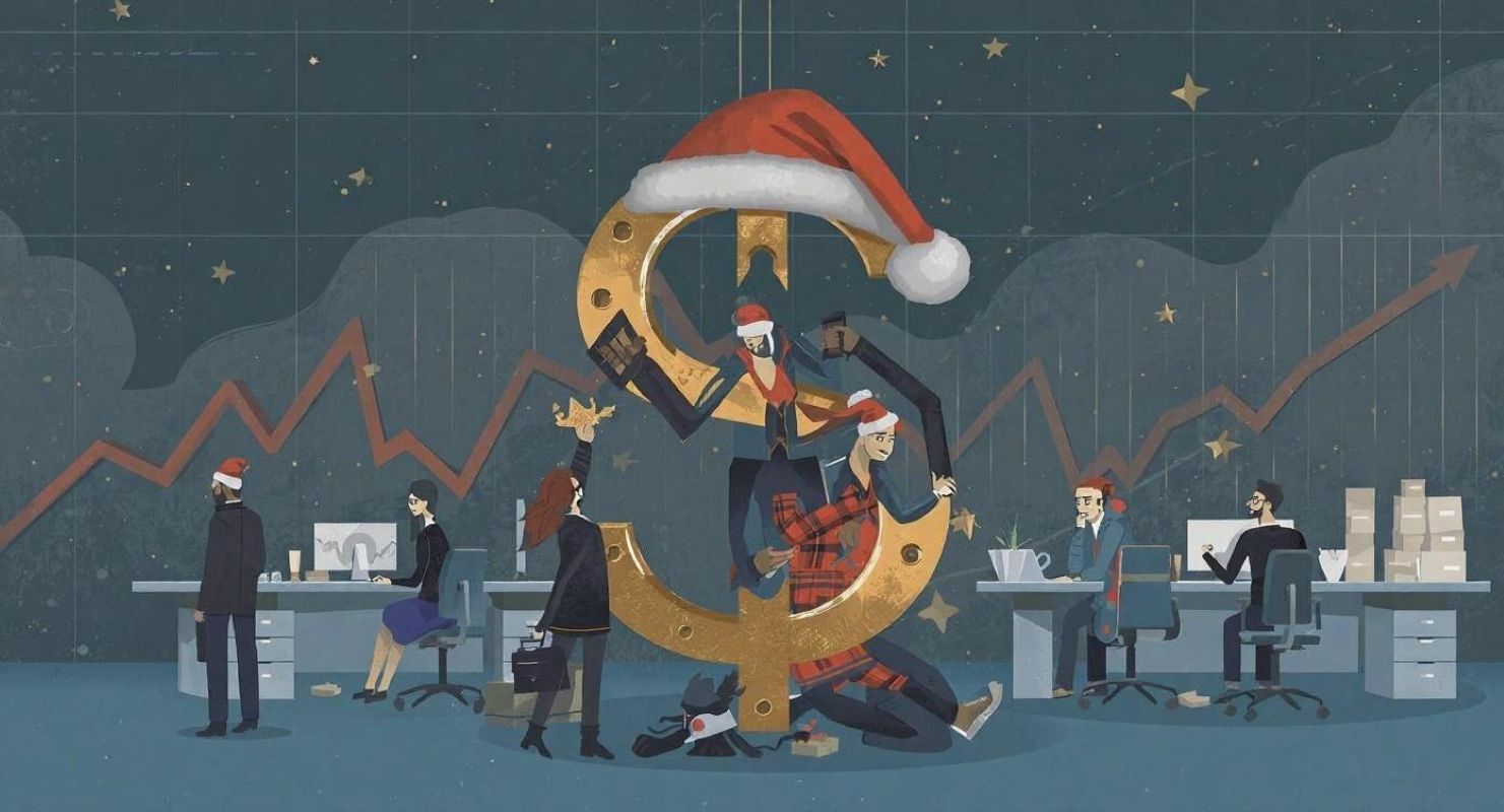 Eindejaarseffecten op de beurs