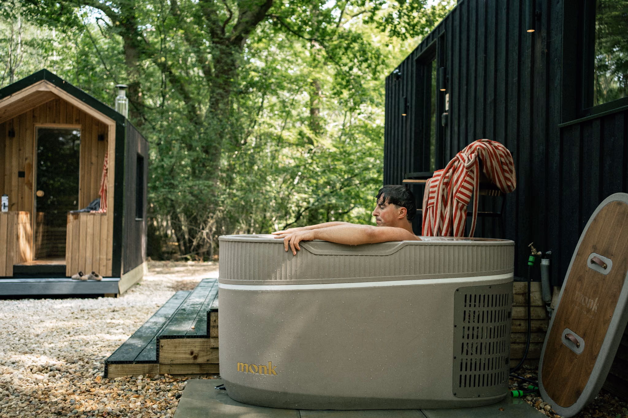 Ice bath by Monk