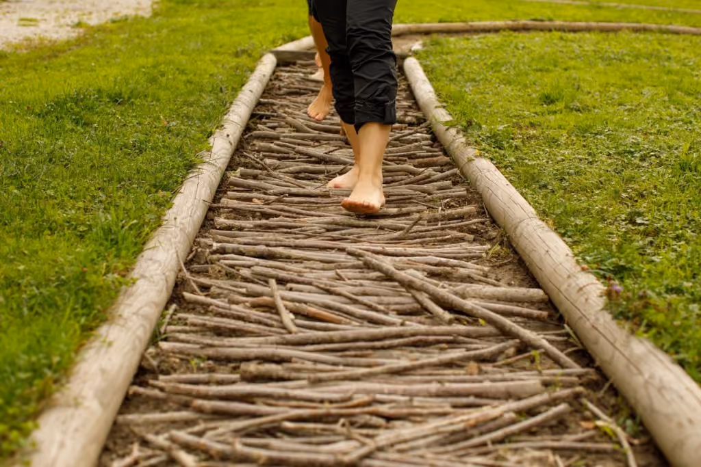 Barefoot trail at Spa Hotel Snovik