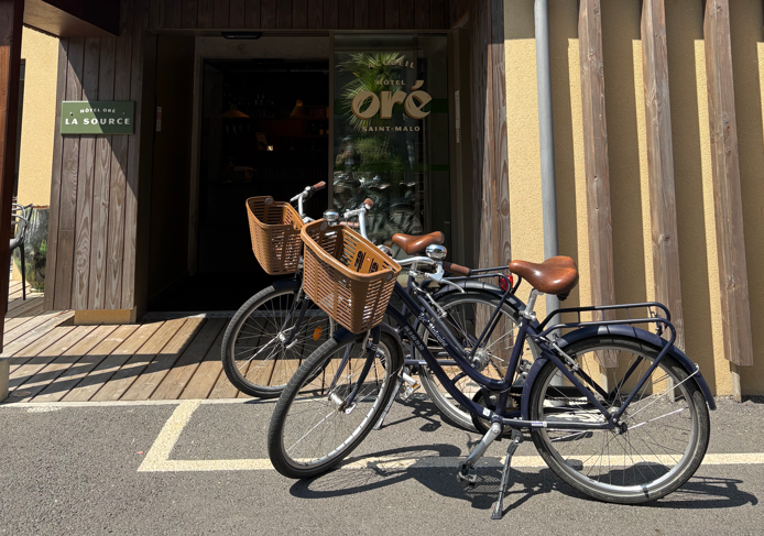 Vélo Locmalouine à louer à l'Hôtel Oré**** Saint-Malo