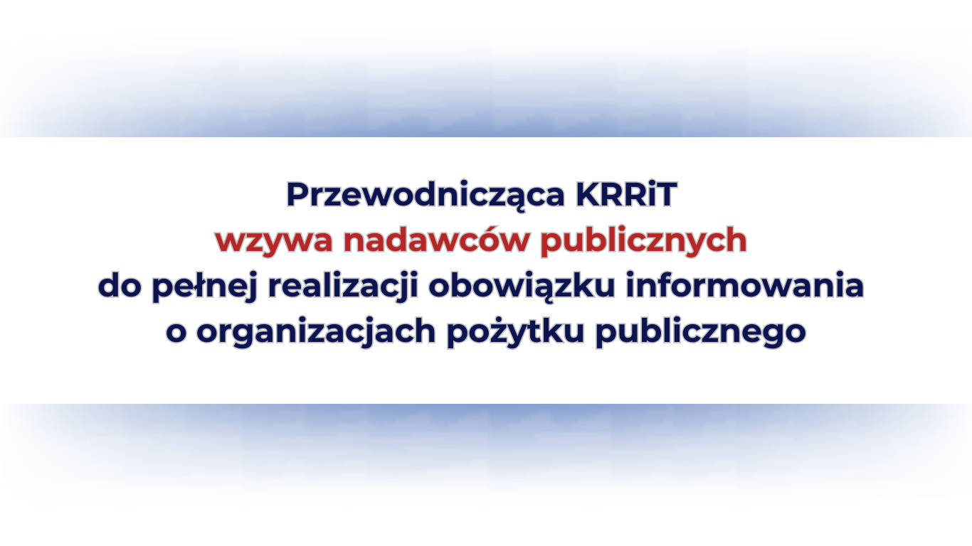 KRRIT - zobacz nasze informacje prasowe