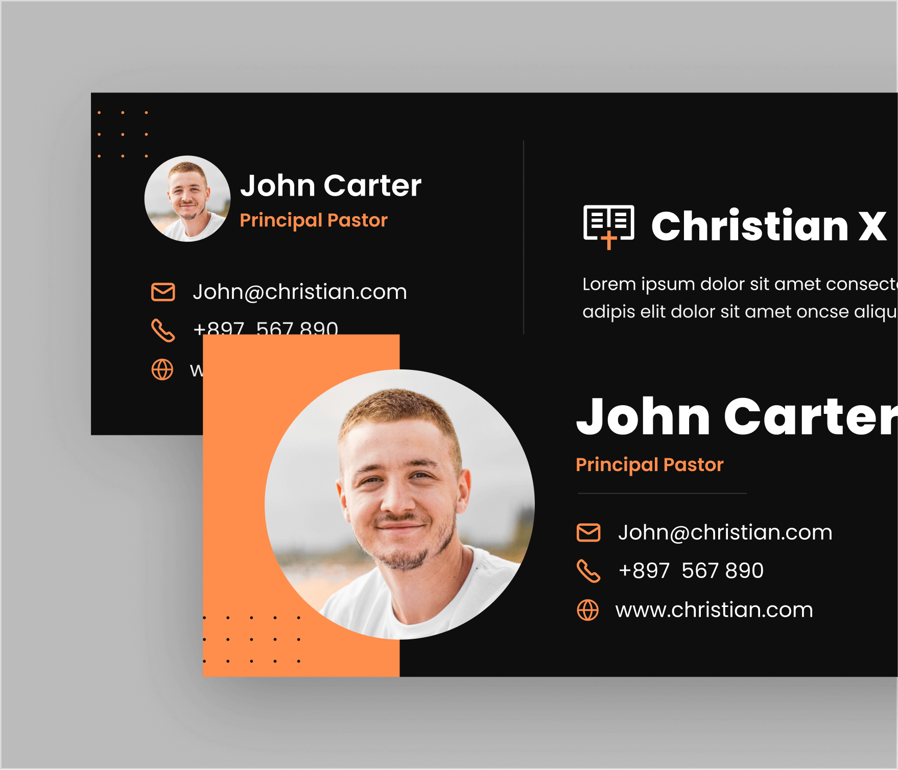 Christian X - Social Media Assets - Church Webflow Template