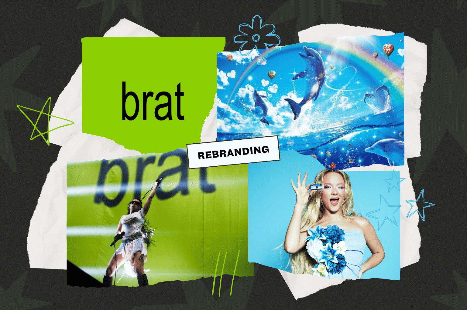 charli xcx y zara larsson rebranding