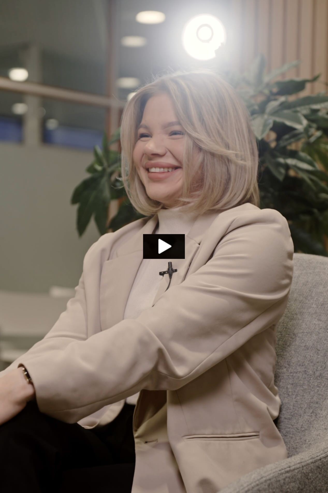 Making a recruitment video for a company