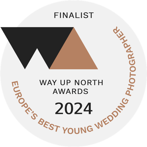 Award from Europe's Best Young Wedding Photographer TOP 3 2024