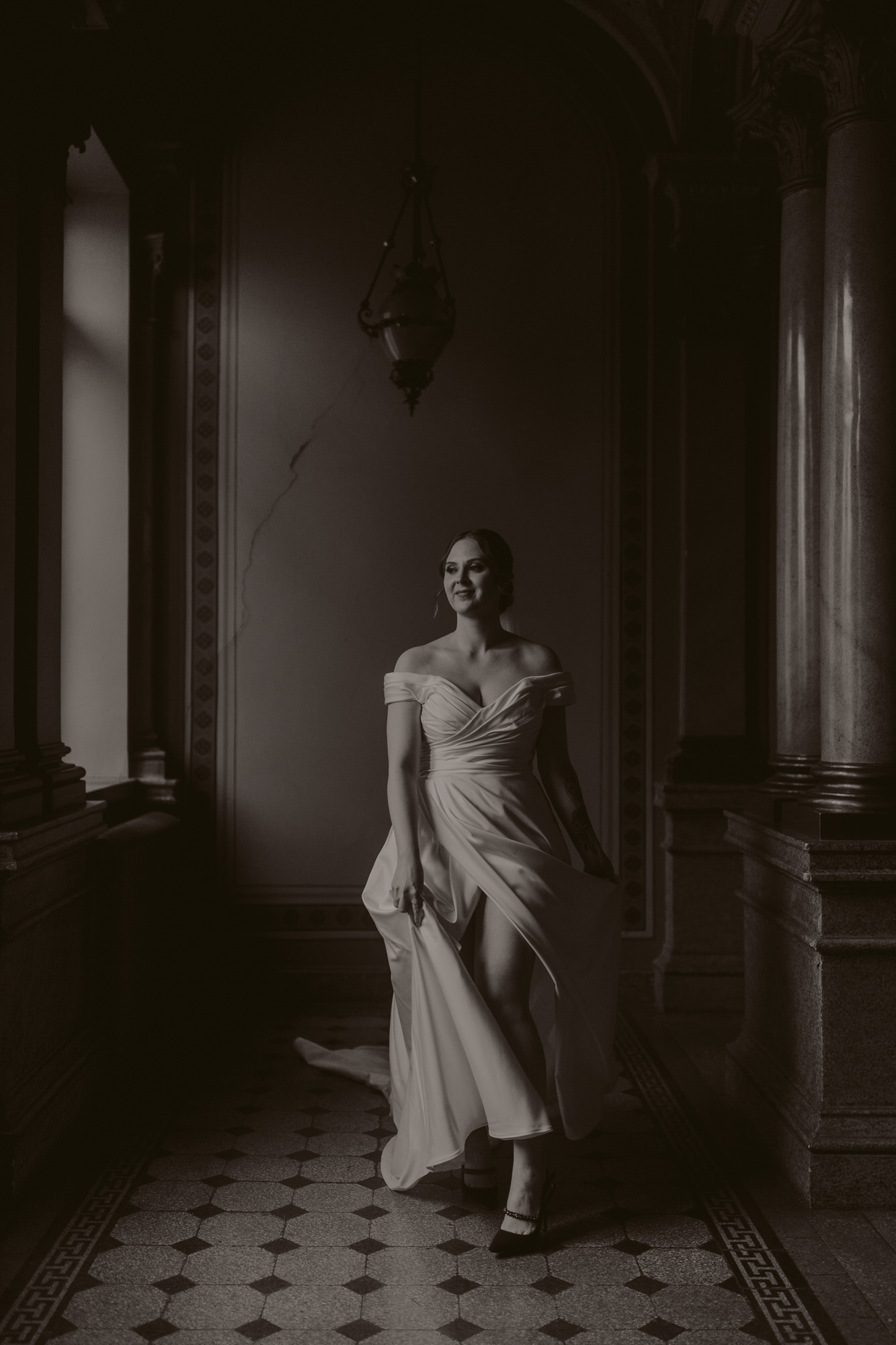 Bride portrait from Turku, Finland