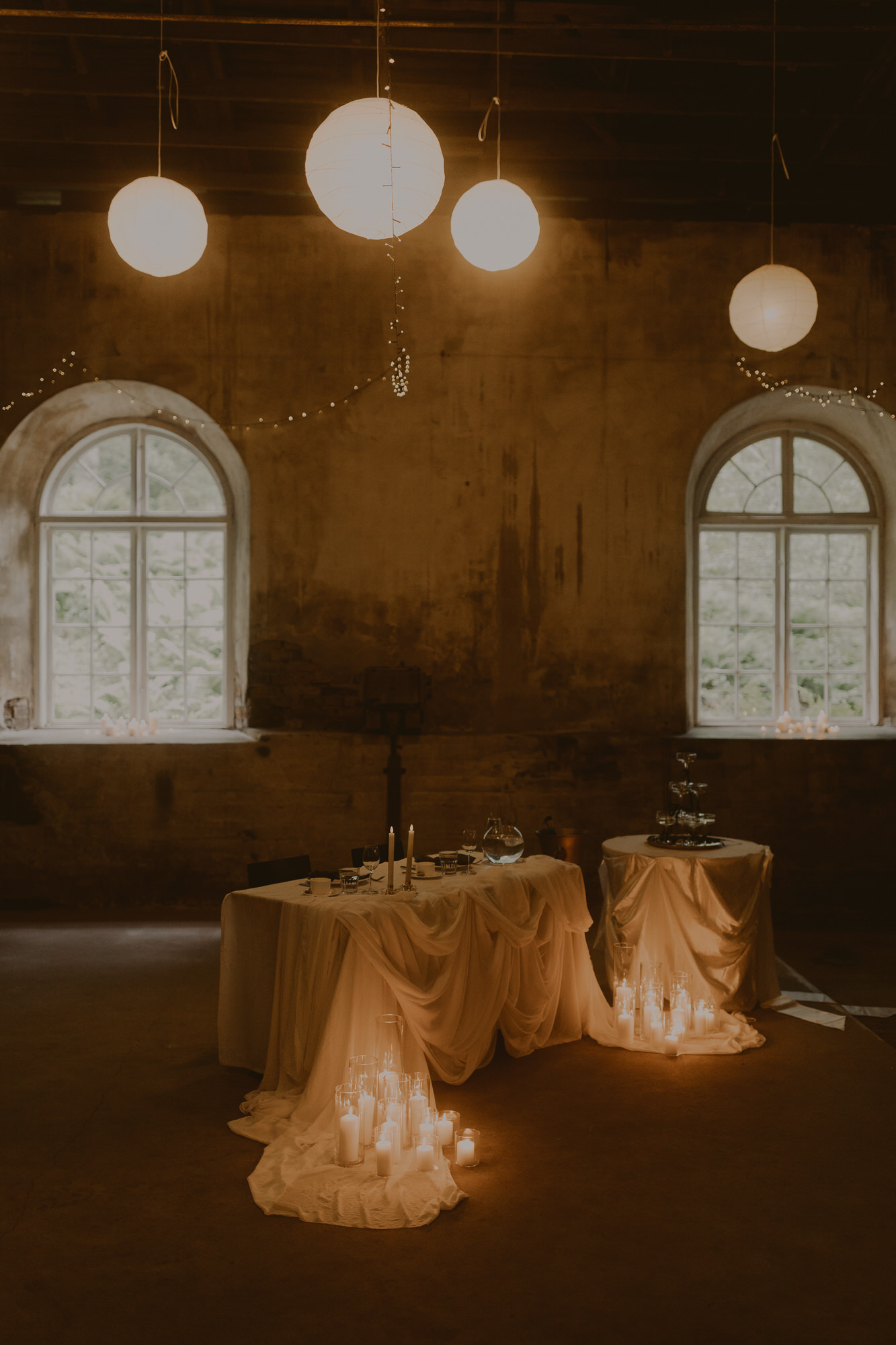 Candle light decorations