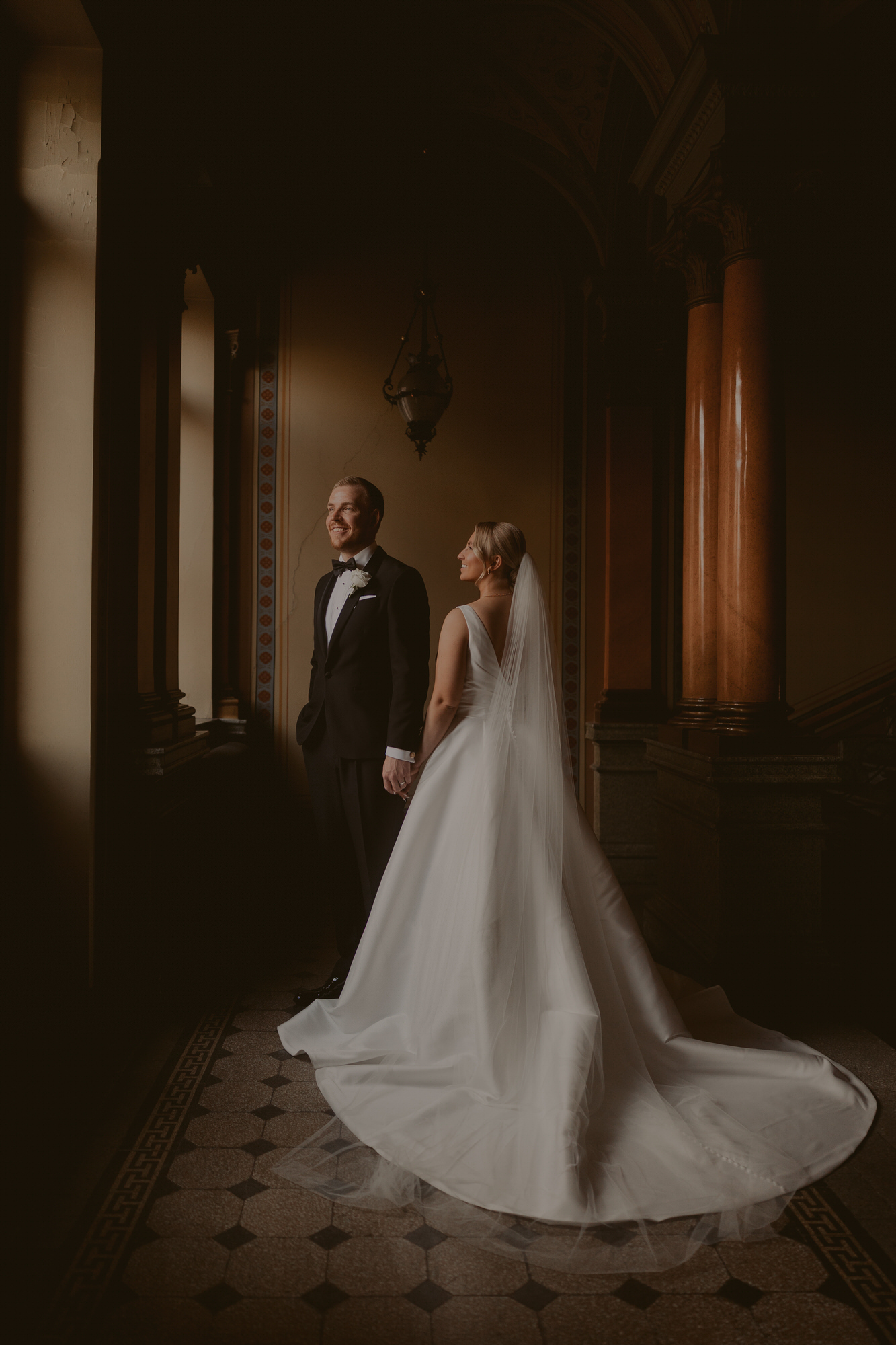 Elegant Wedding Photo