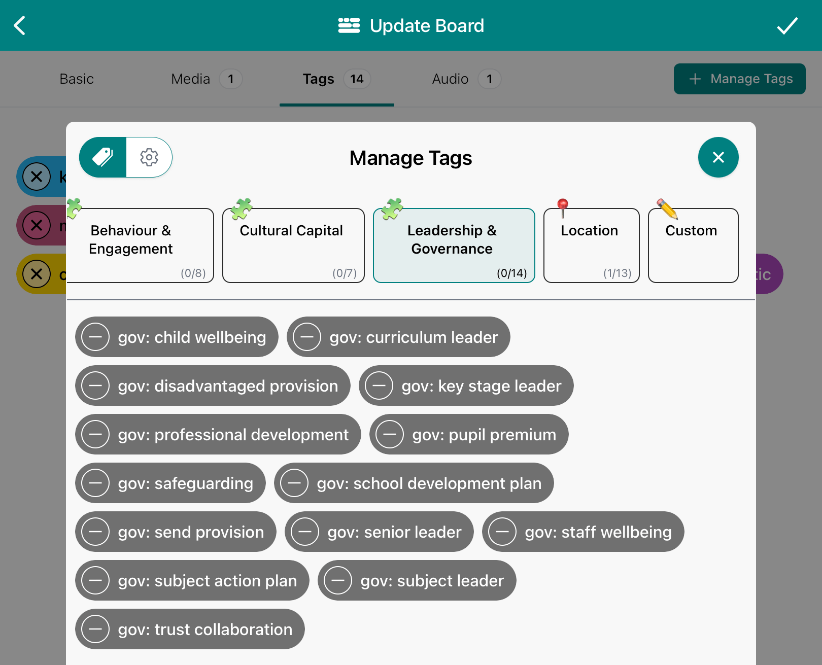 Leadership & Governance in schools