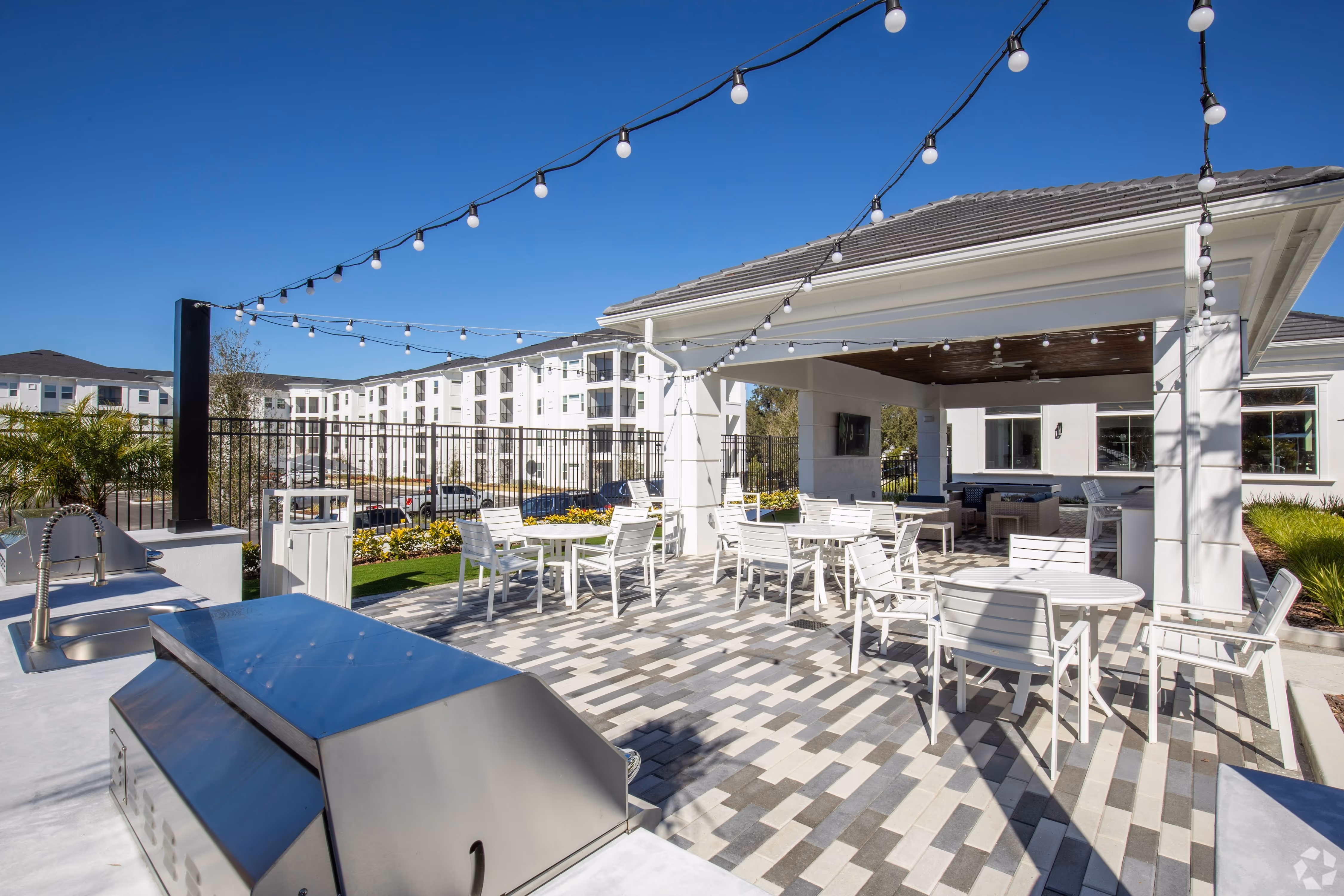 grills and picnic area