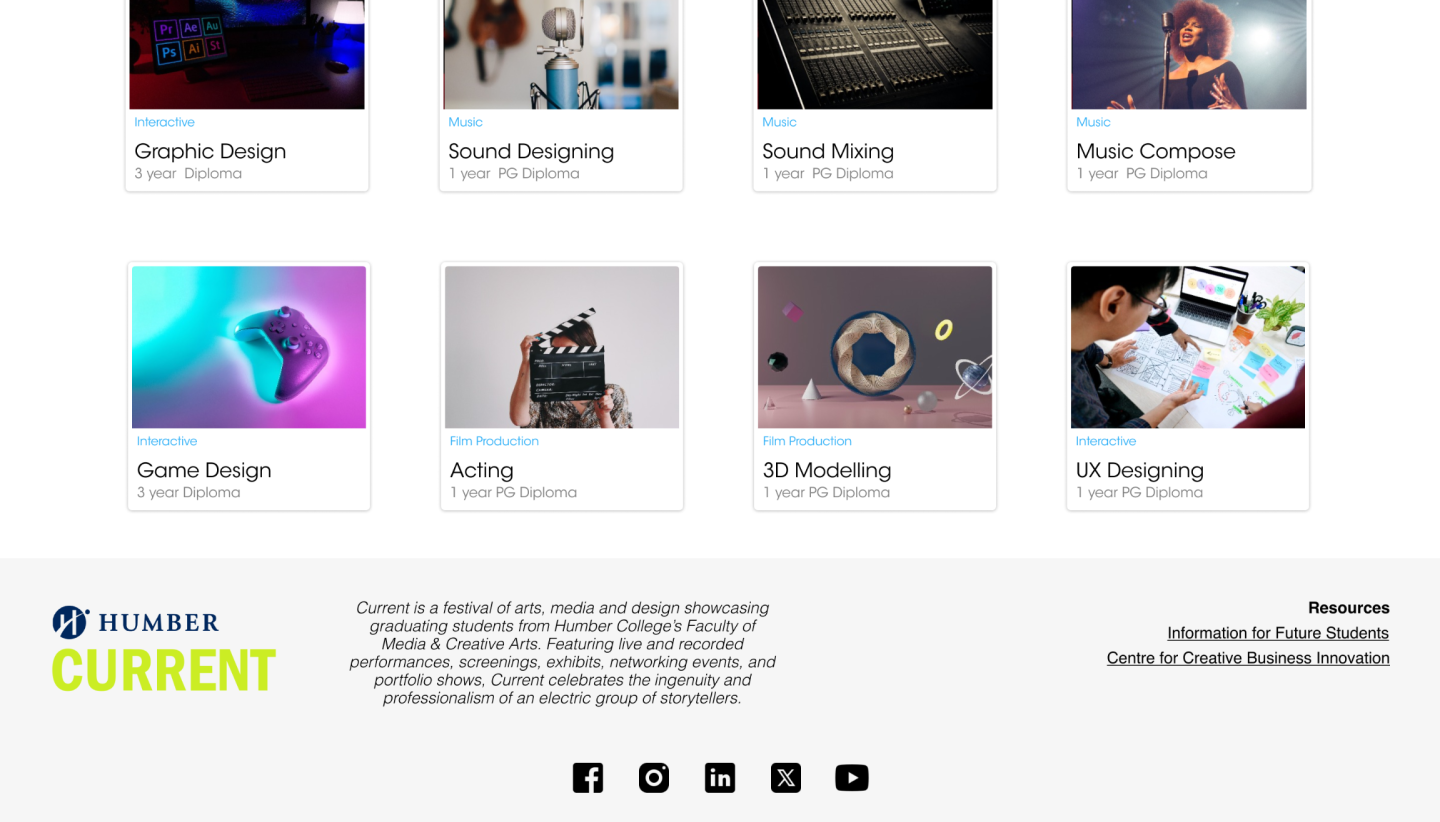 humber current footer before