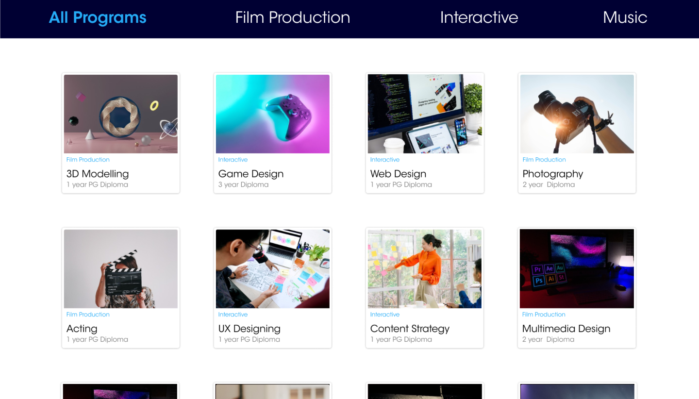 humber current programs after