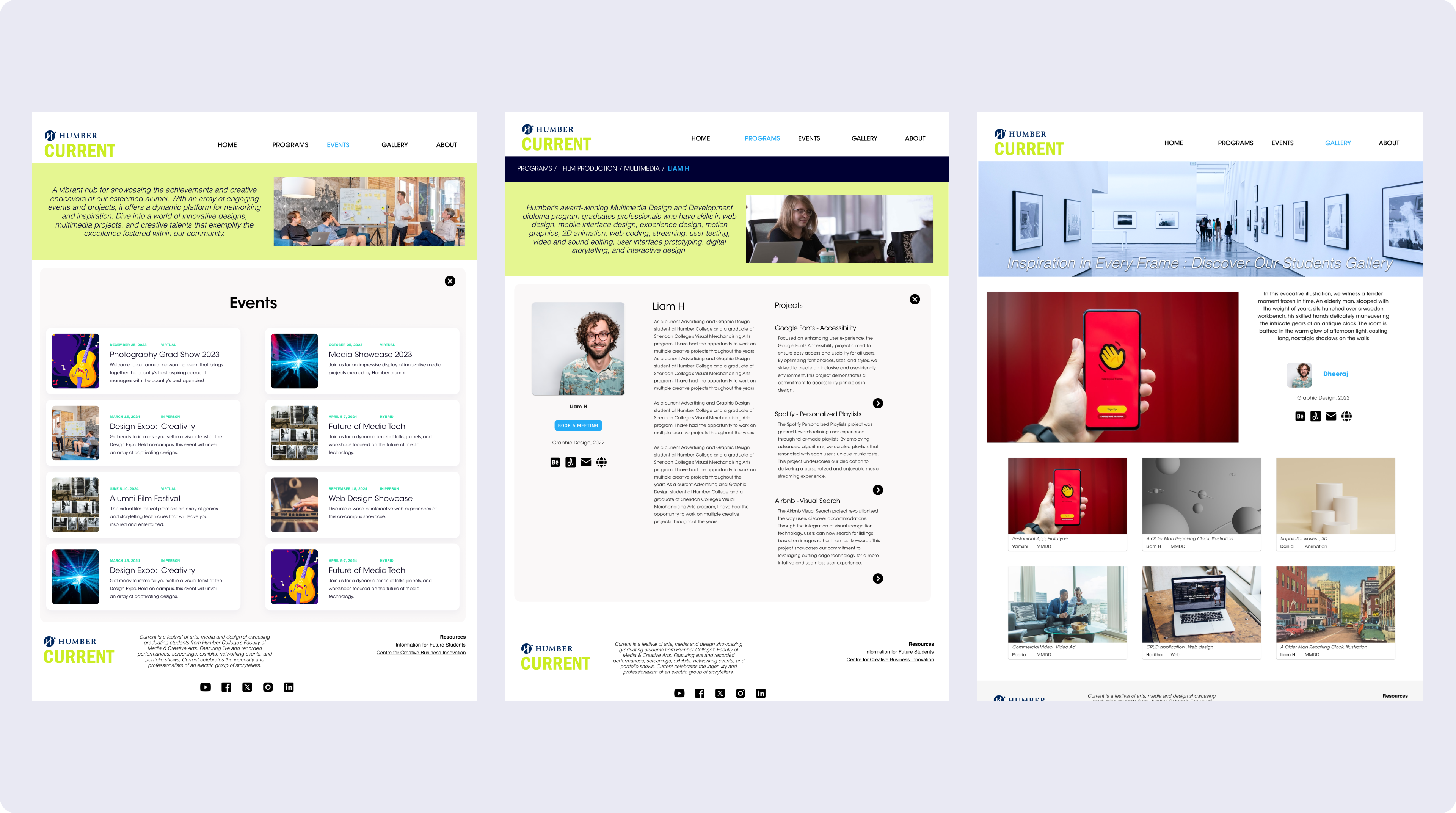 humber current  high fidelity screens