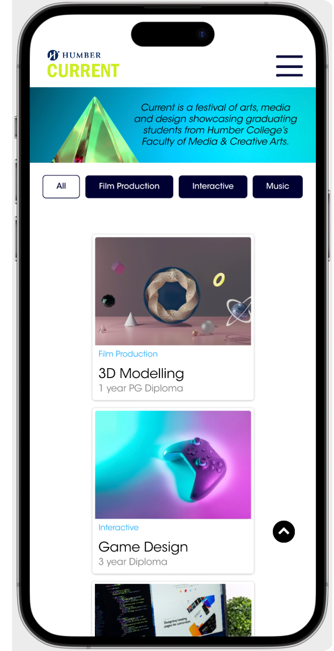 humber craft high fidelity screens mobile