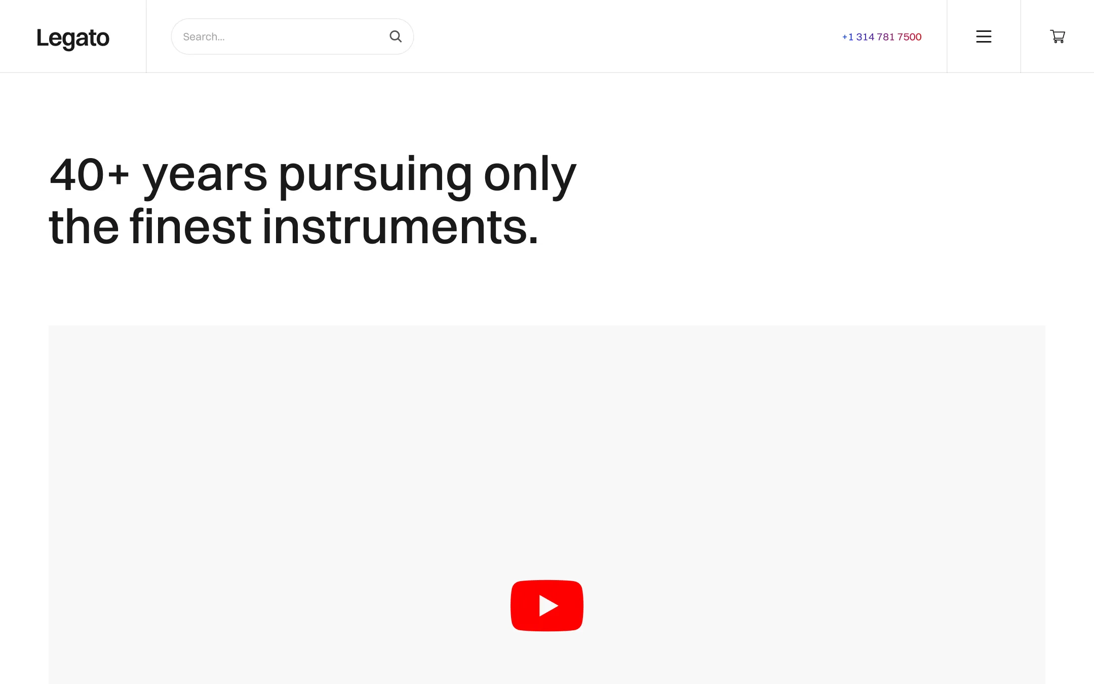 Legato - Webflow Ecommerce Website Template
