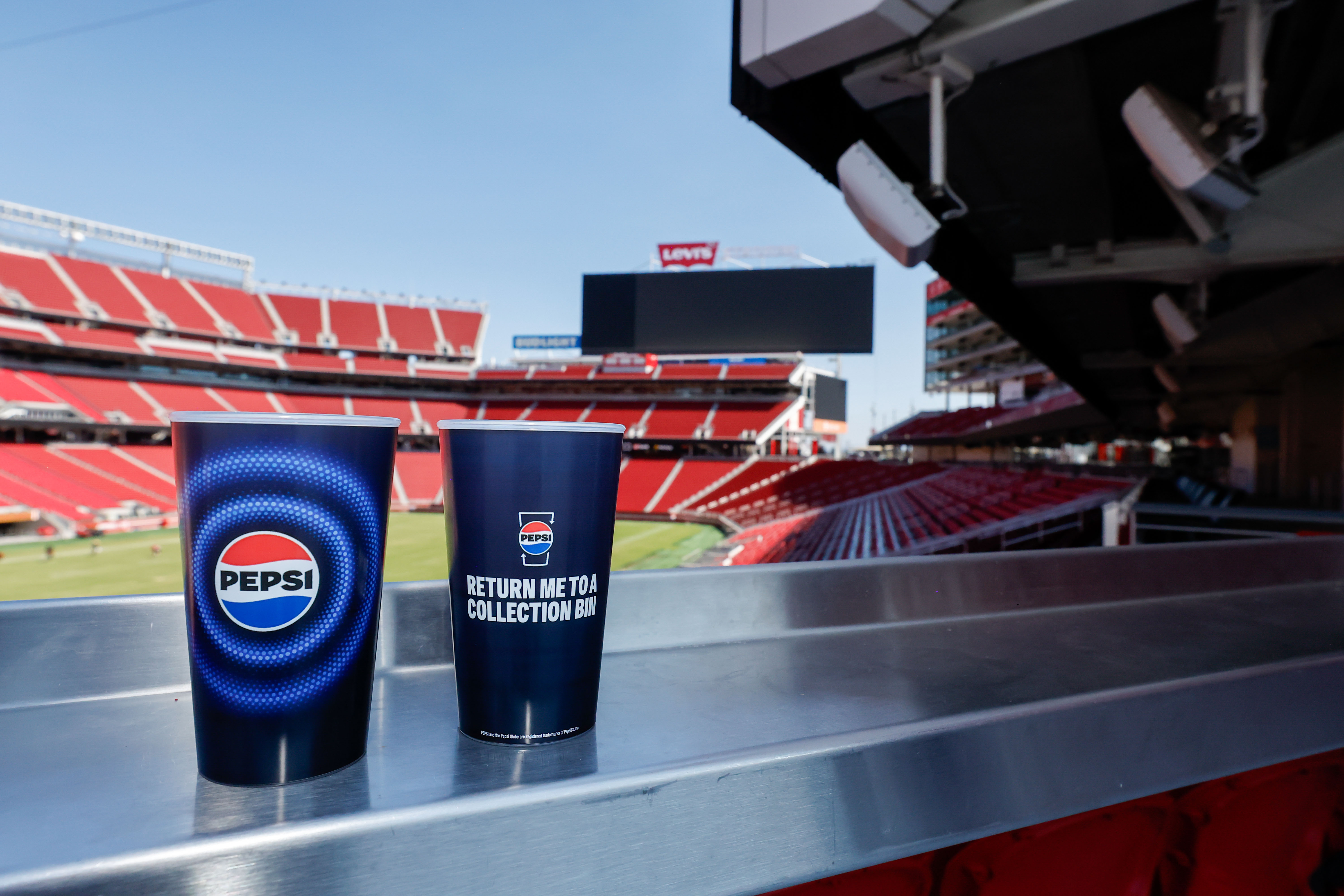 SAN FRANCISCO 49ERS EXTEND COMMITMENT TO SUSTAINABILITY BY LAUNCHING REUSABLE CUP PROGRAM WITH PEPSICO AT LEVI’S® STADIUM