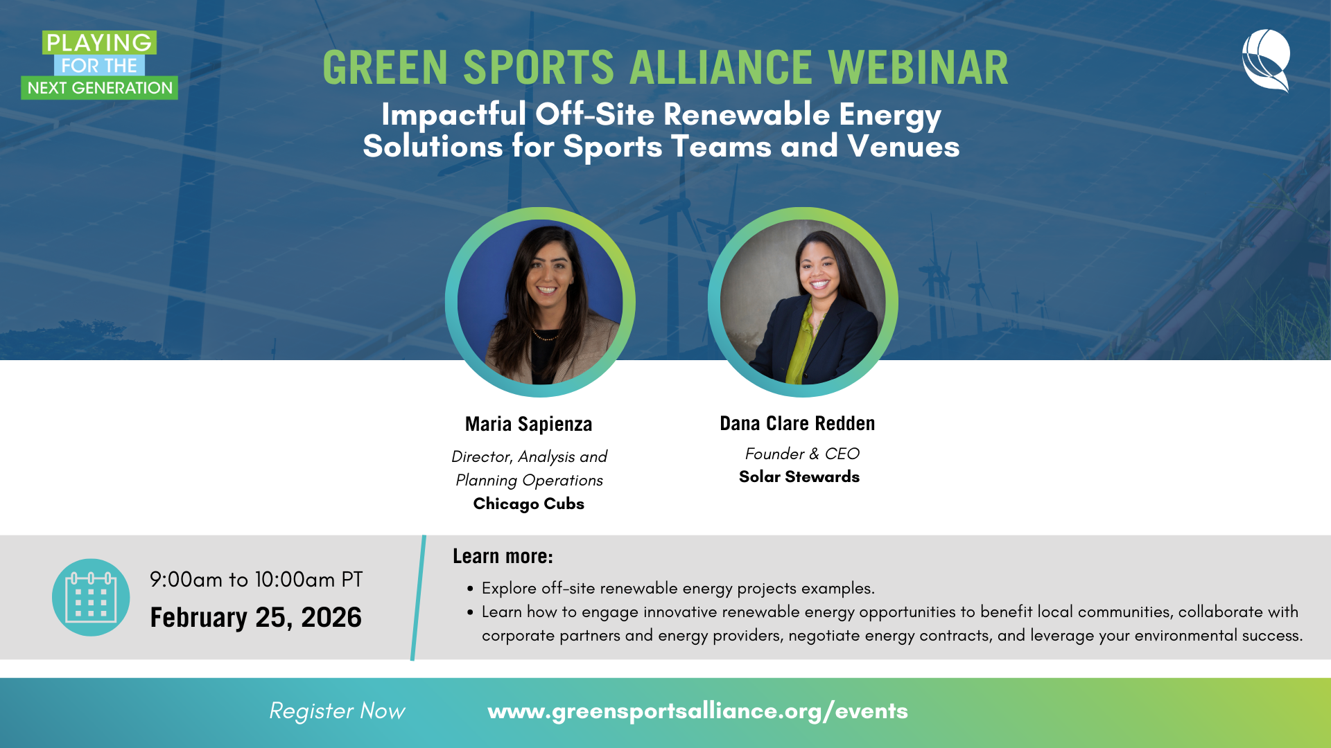 Impactful Off-Site Renewable Energy Solutions for Sports Teams and Venues