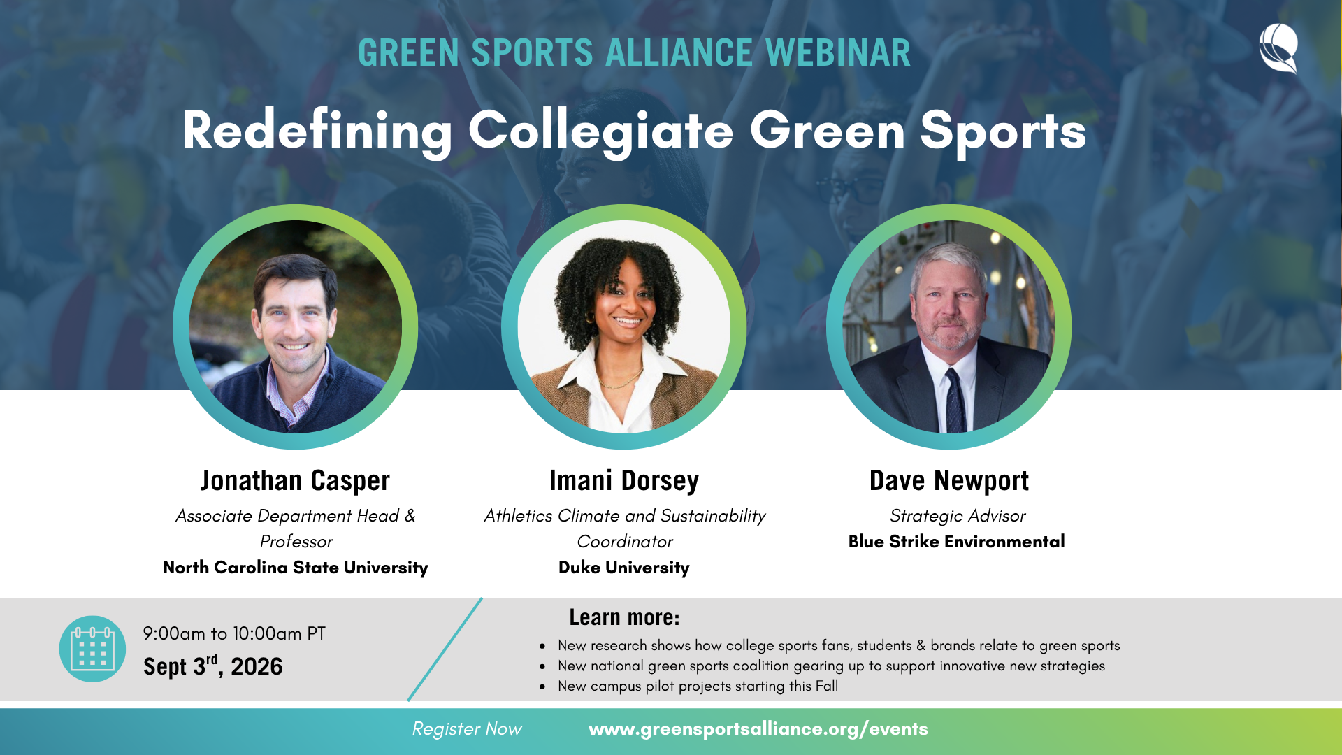 Redefining Collegiate Green Sports