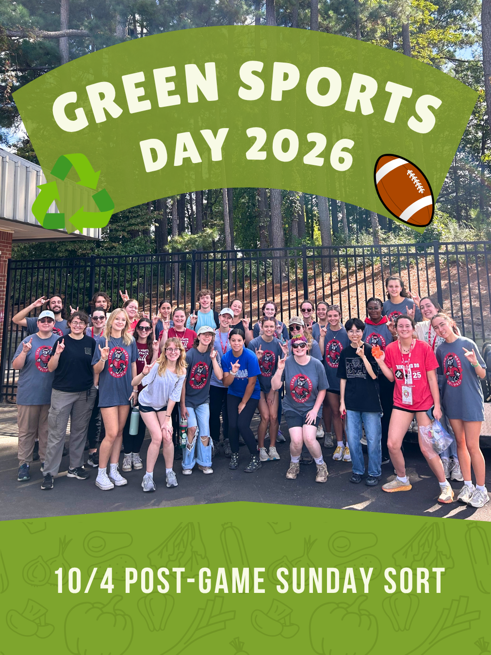 Zero Waste Wolfpack - Green Sports Day 