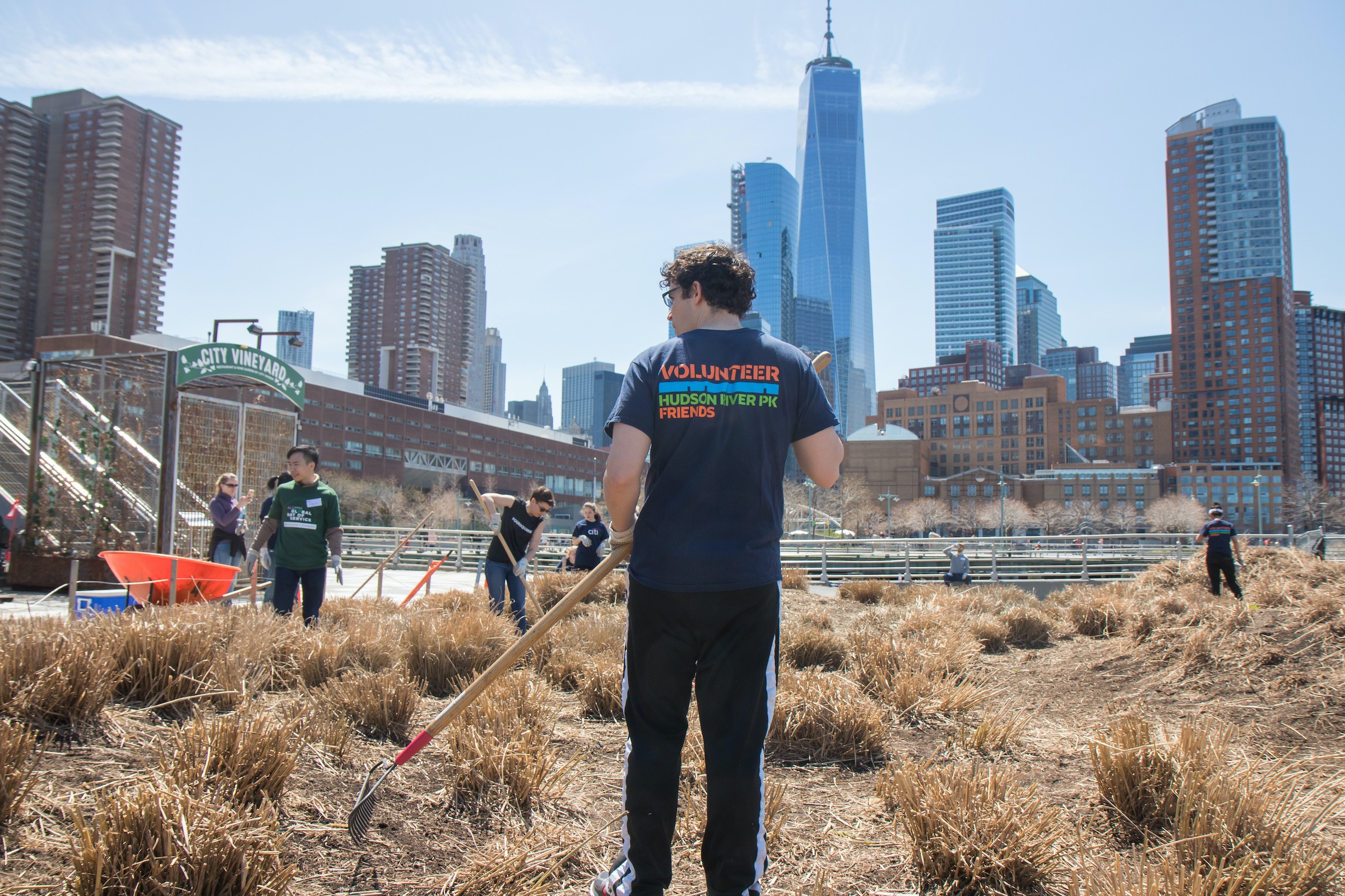 New York City Community Impact Event for Green Sports Day - Hudson River Park Friends