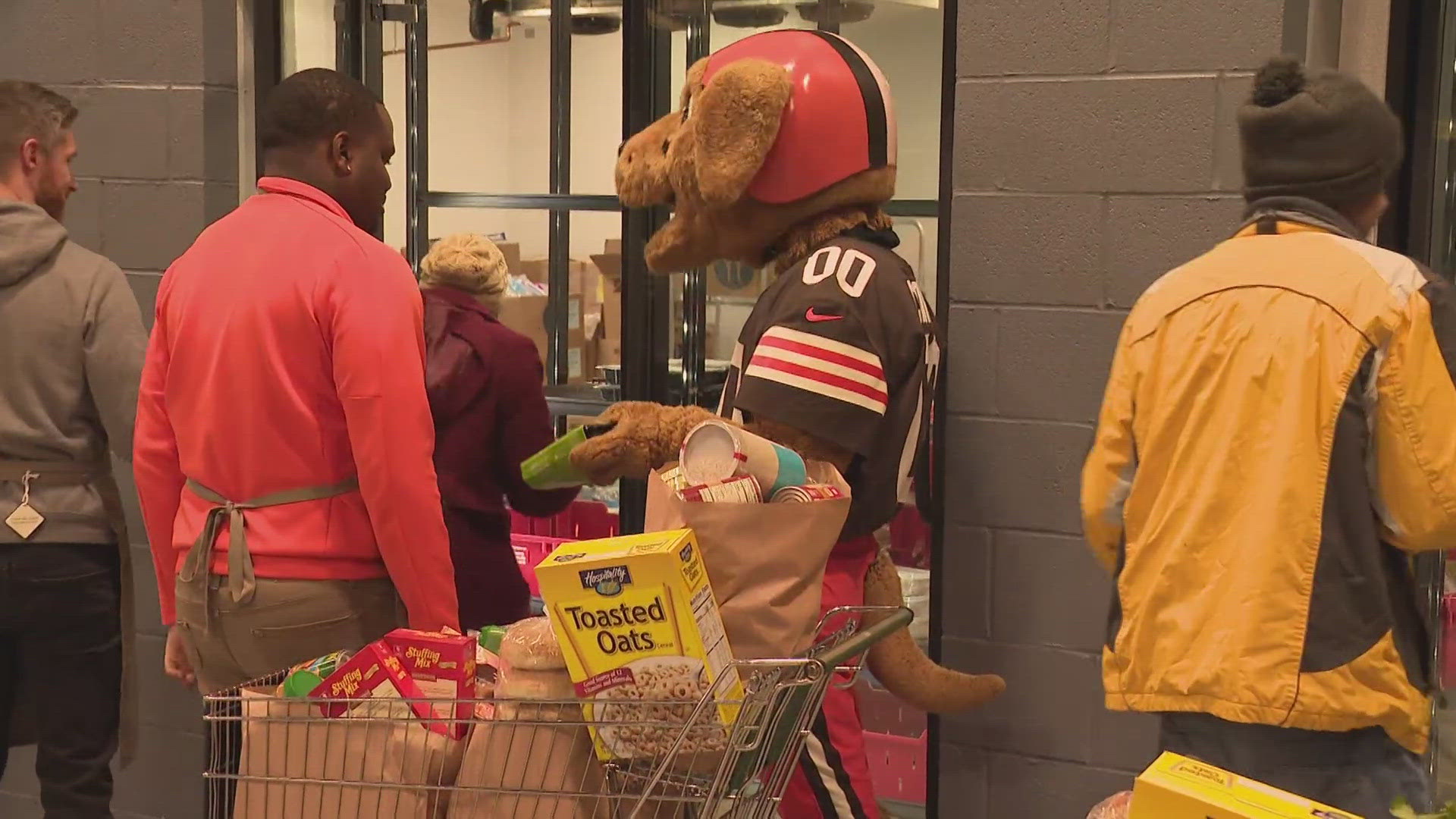 Cleveland Community Impact Event from Green Sports Day - The Greater Cleveland Food Bank