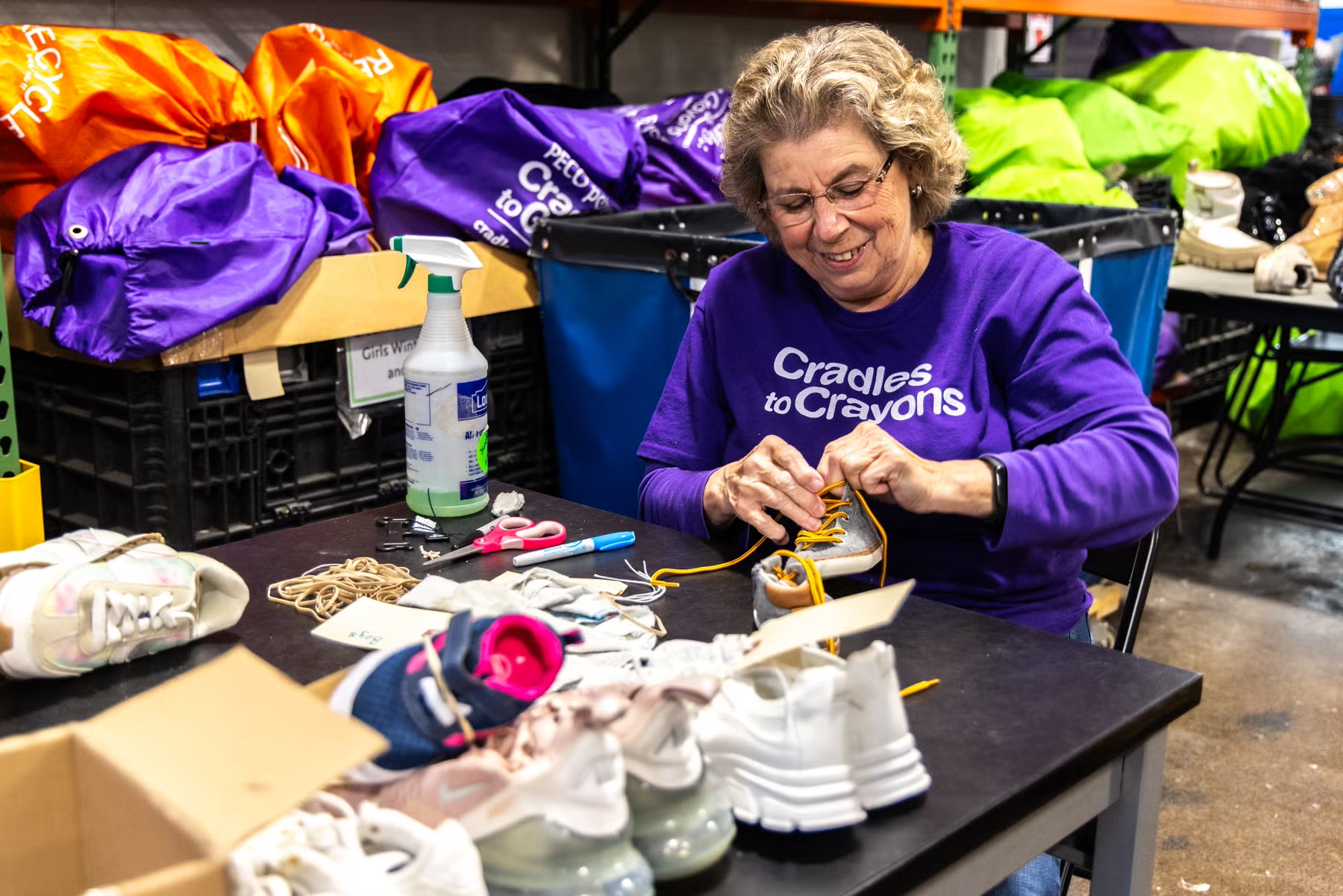 Chicago Community Impact Event for Green Sports Day - Cradles to Crayons