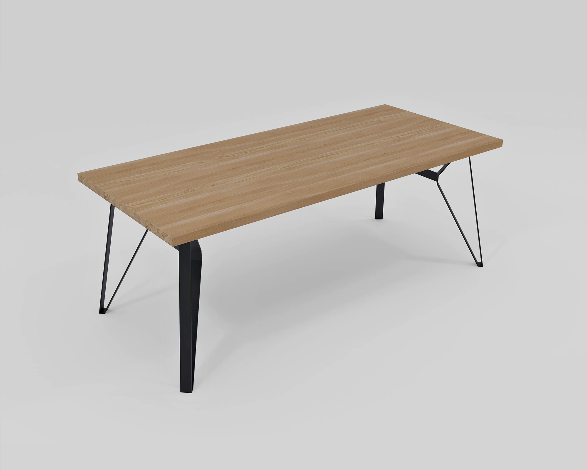 Custom Loop table by Furnilo – modern design, handcrafted with natural wood