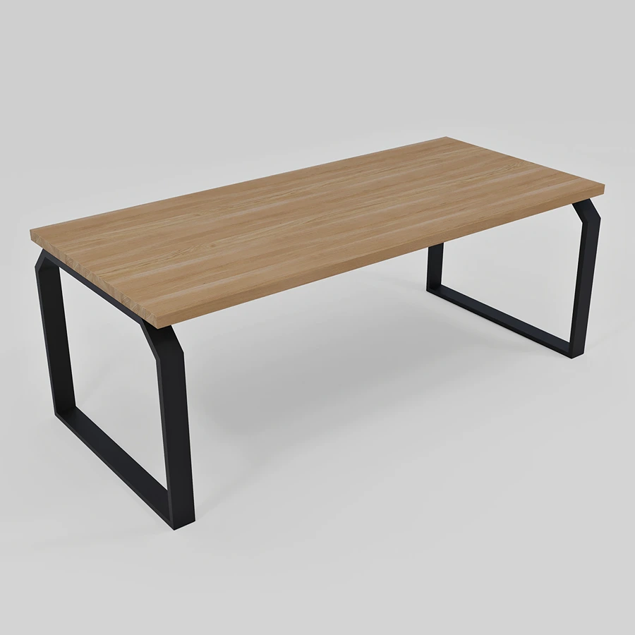 Minimised custom Horizon table by Furnilo – modern design, handcrafted with natural wood