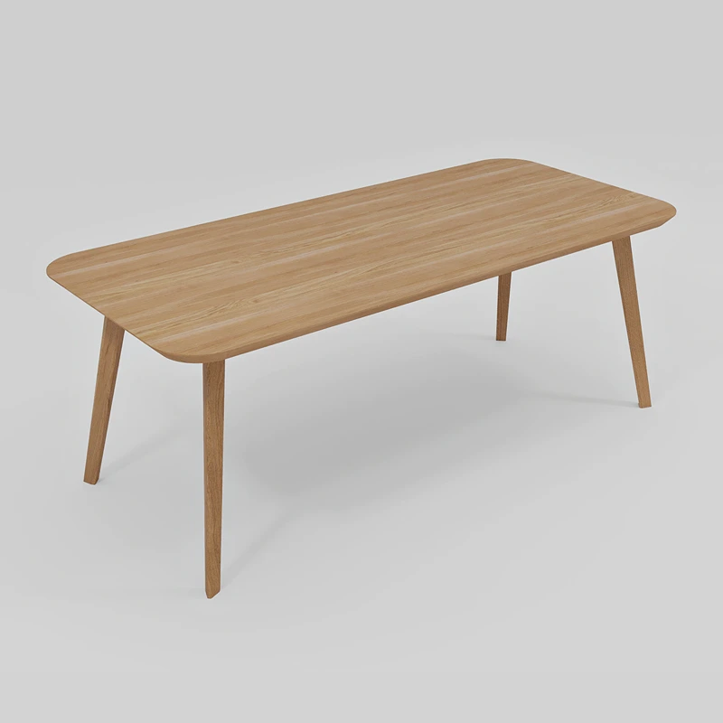Minimised custom Vibe table by Furnilo – modern design, handcrafted with natural wood