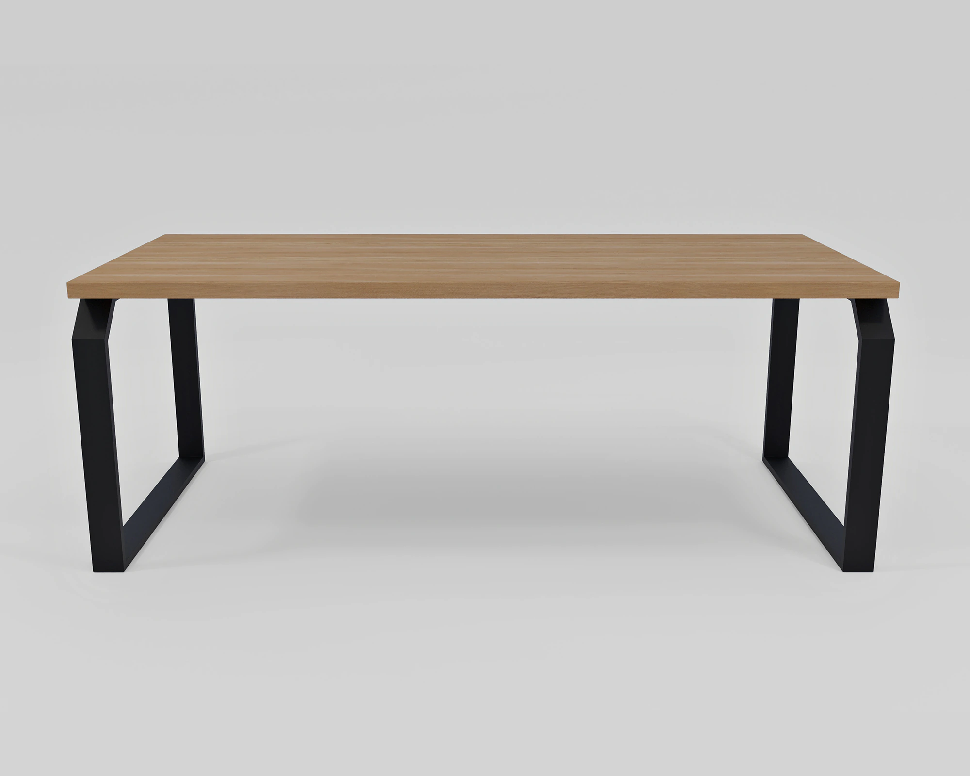 Front view of the Custom Horizon table by Furnilo